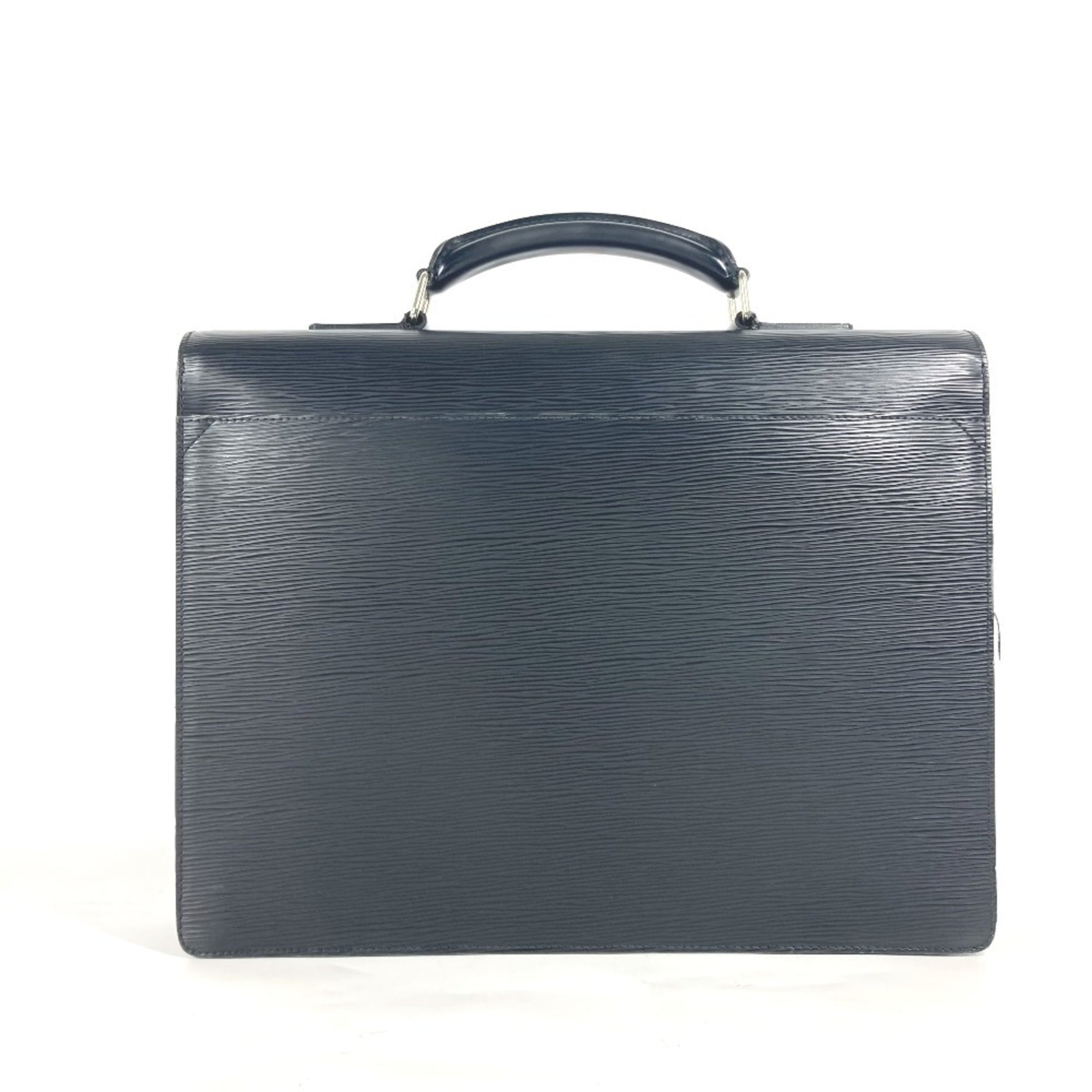 Louis Vuitton Epi Neo Robusto 2 Handbag Briefcase Business Bag Leather Noir Black