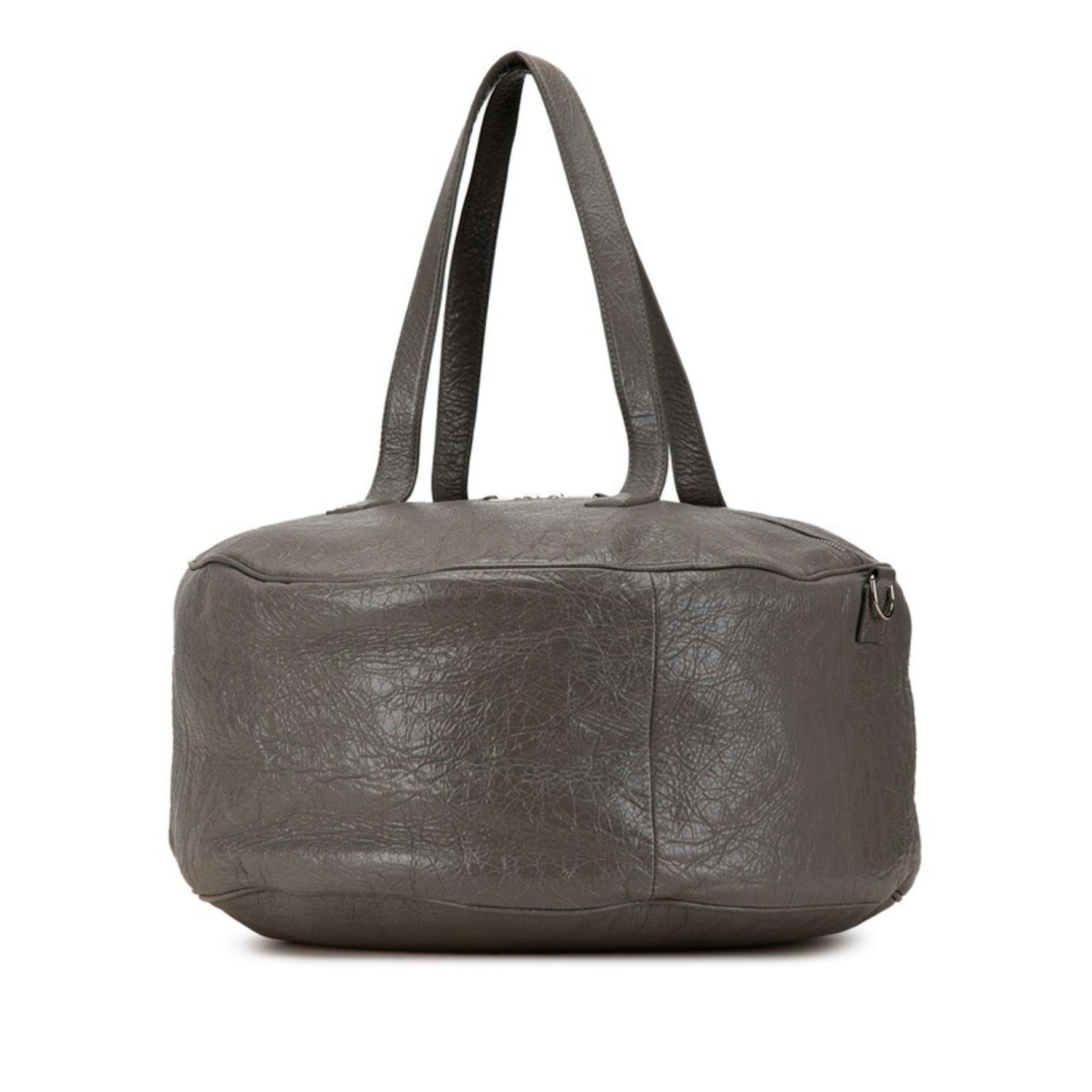 Balenciaga Air Hobo Boston Bag Shoulder Grey Leather