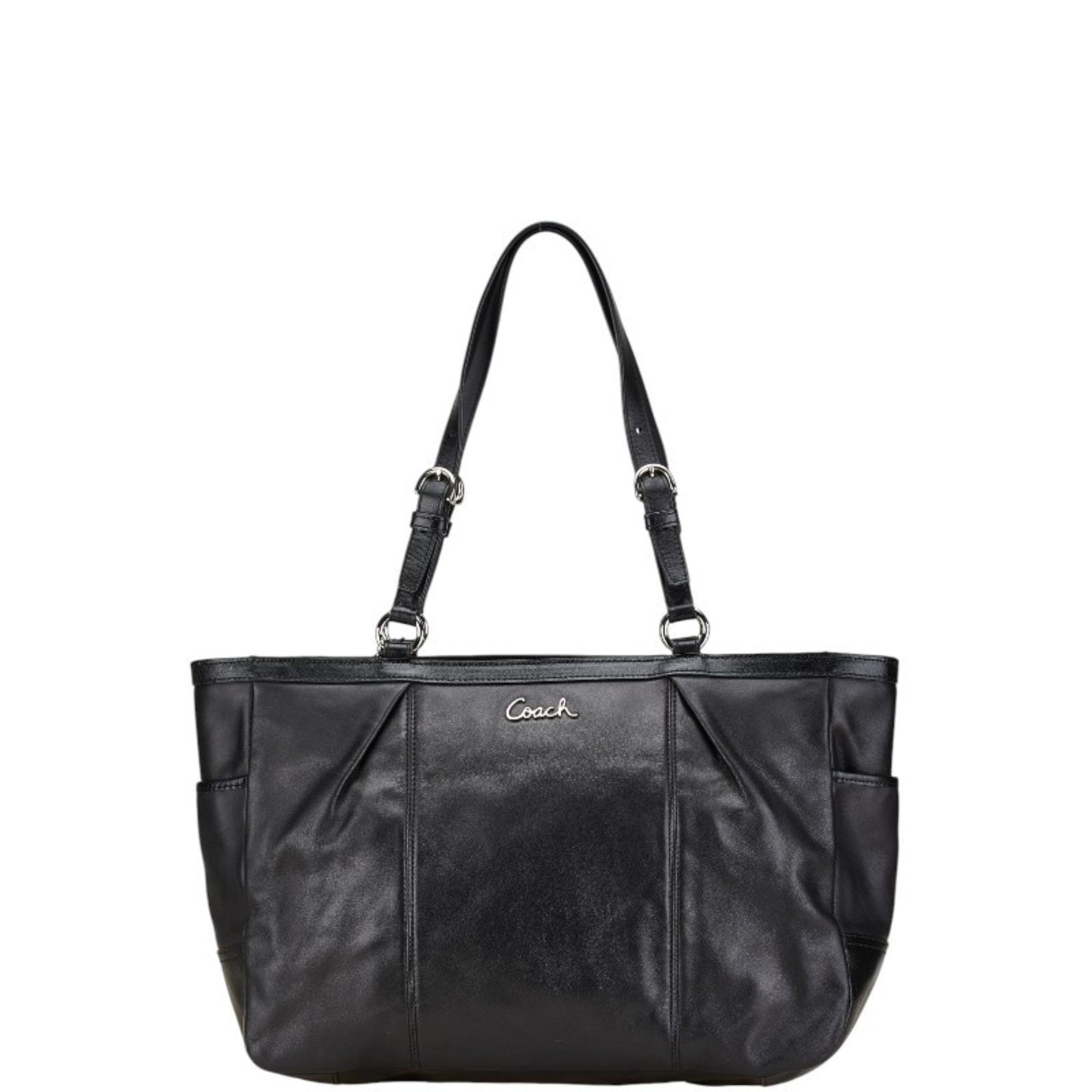 Coach East West Tote Bag Shoulder Leather