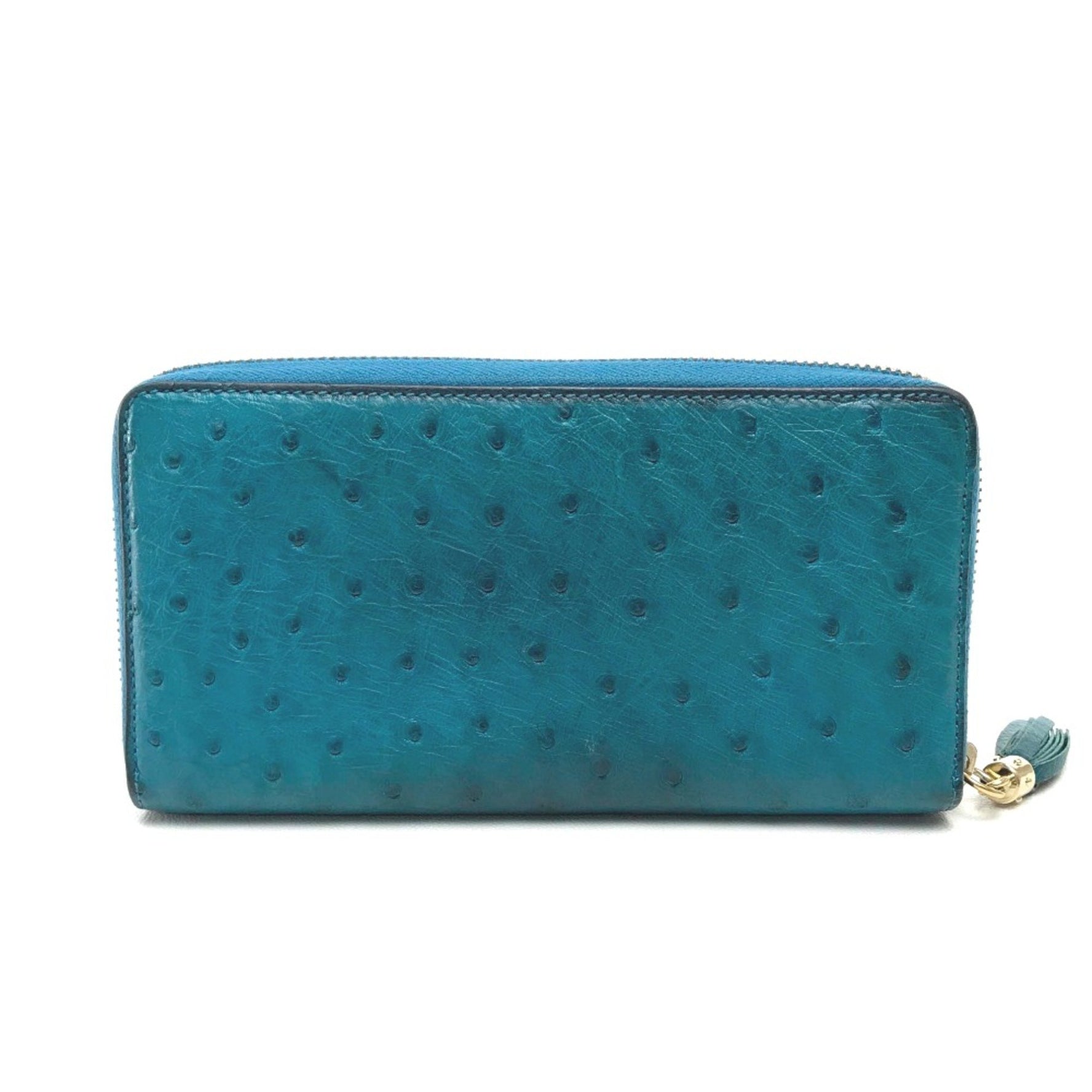 Gucci With tassel Zip Around Long Wallet