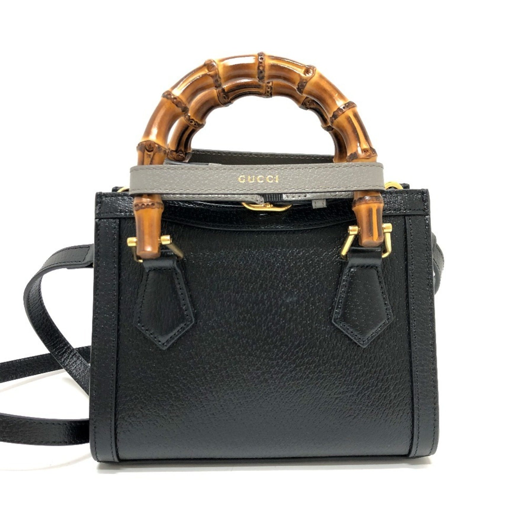 GUCCI Diana Bamboo Handbag Shoulder Bag Leather Similar