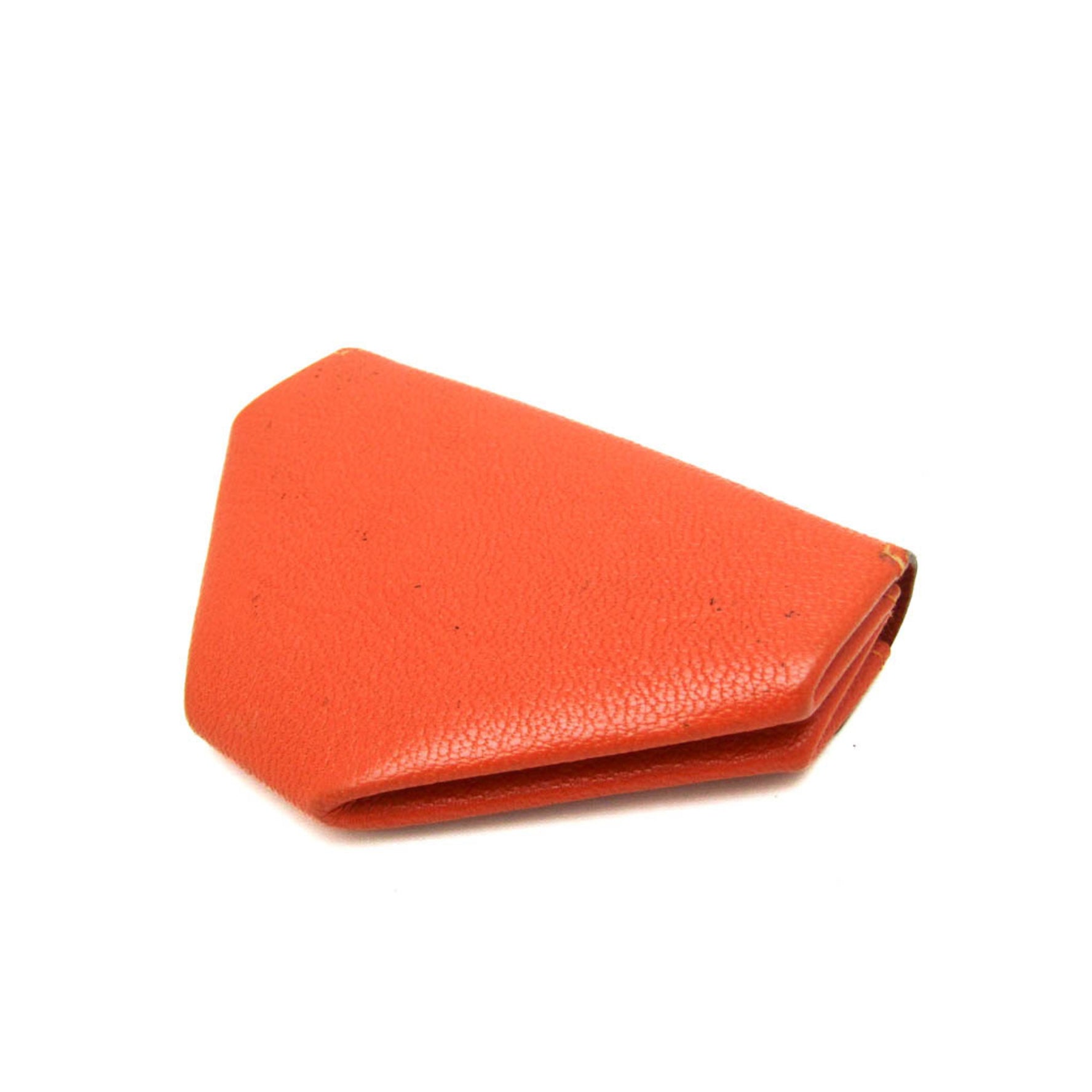 Hermes LE 24 Women,Men Chevre Leather Coin Purse/coin Case