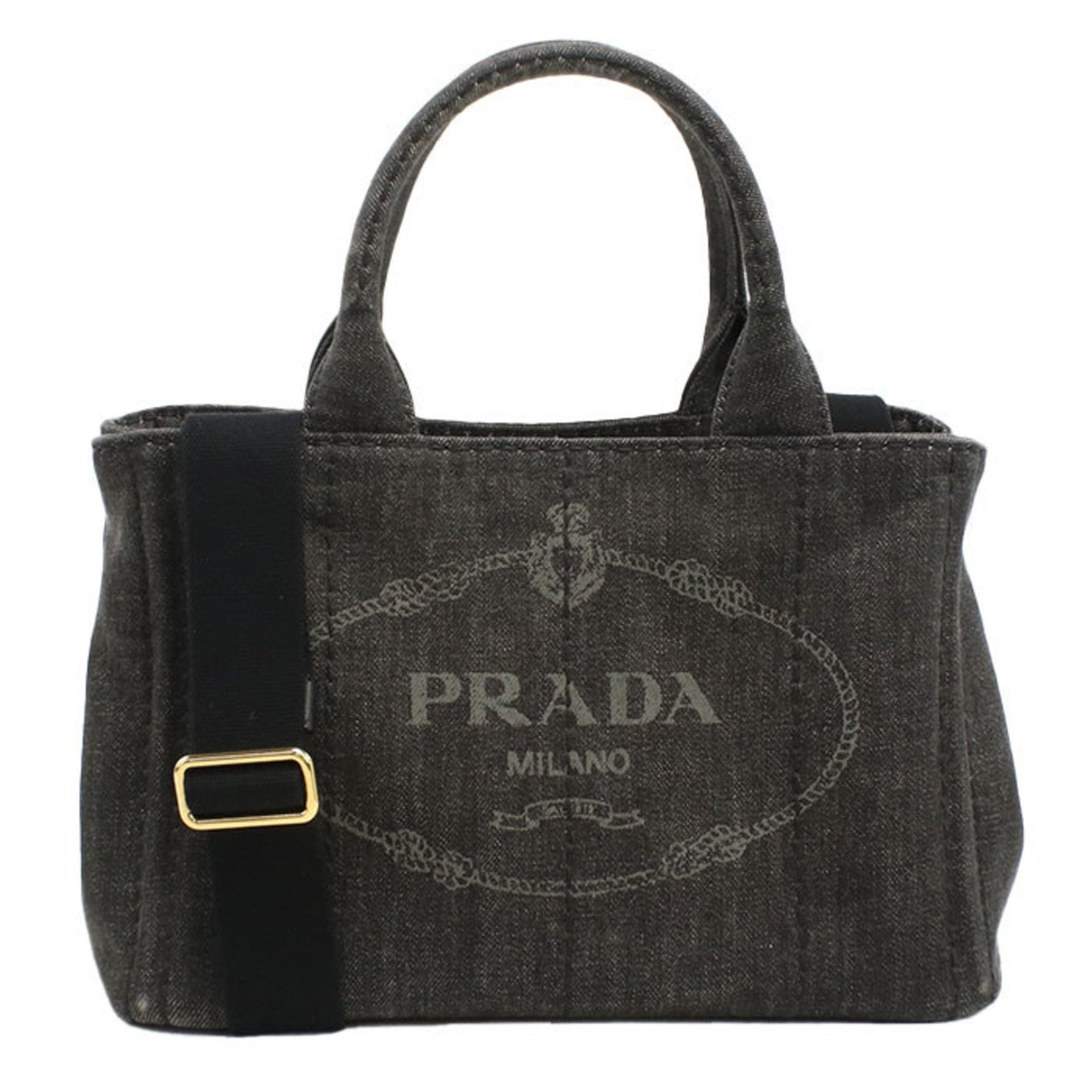 PRADA Canapa Tote Bag