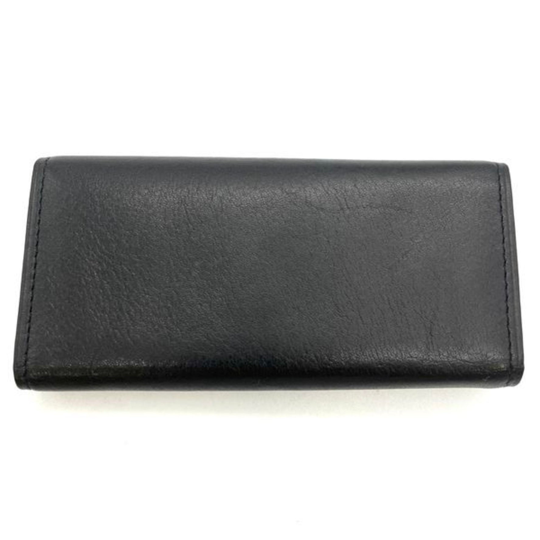 Burberrys Nova Check key case, leather