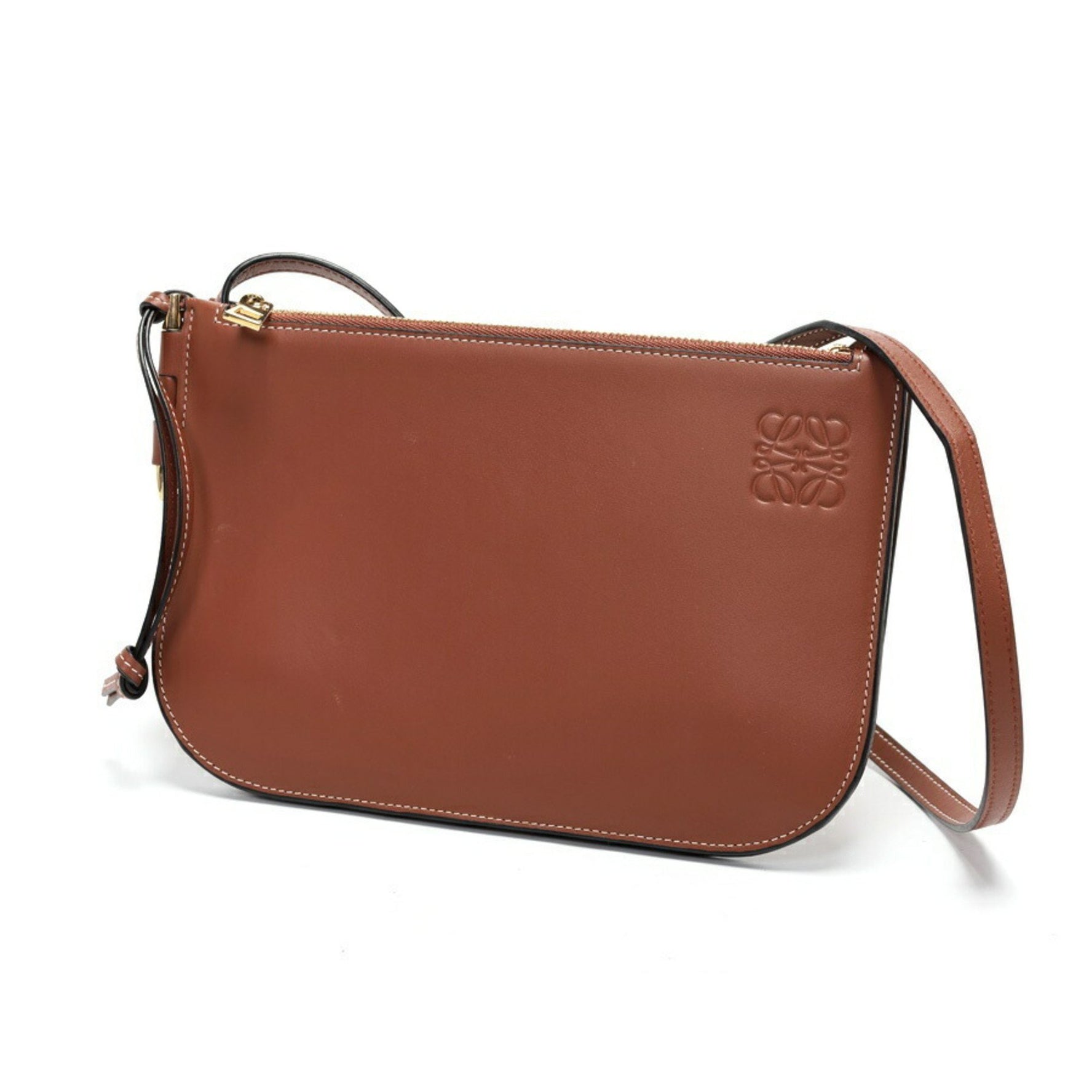 LOEWE Gate Double Zip Pouch Shoulder Bag