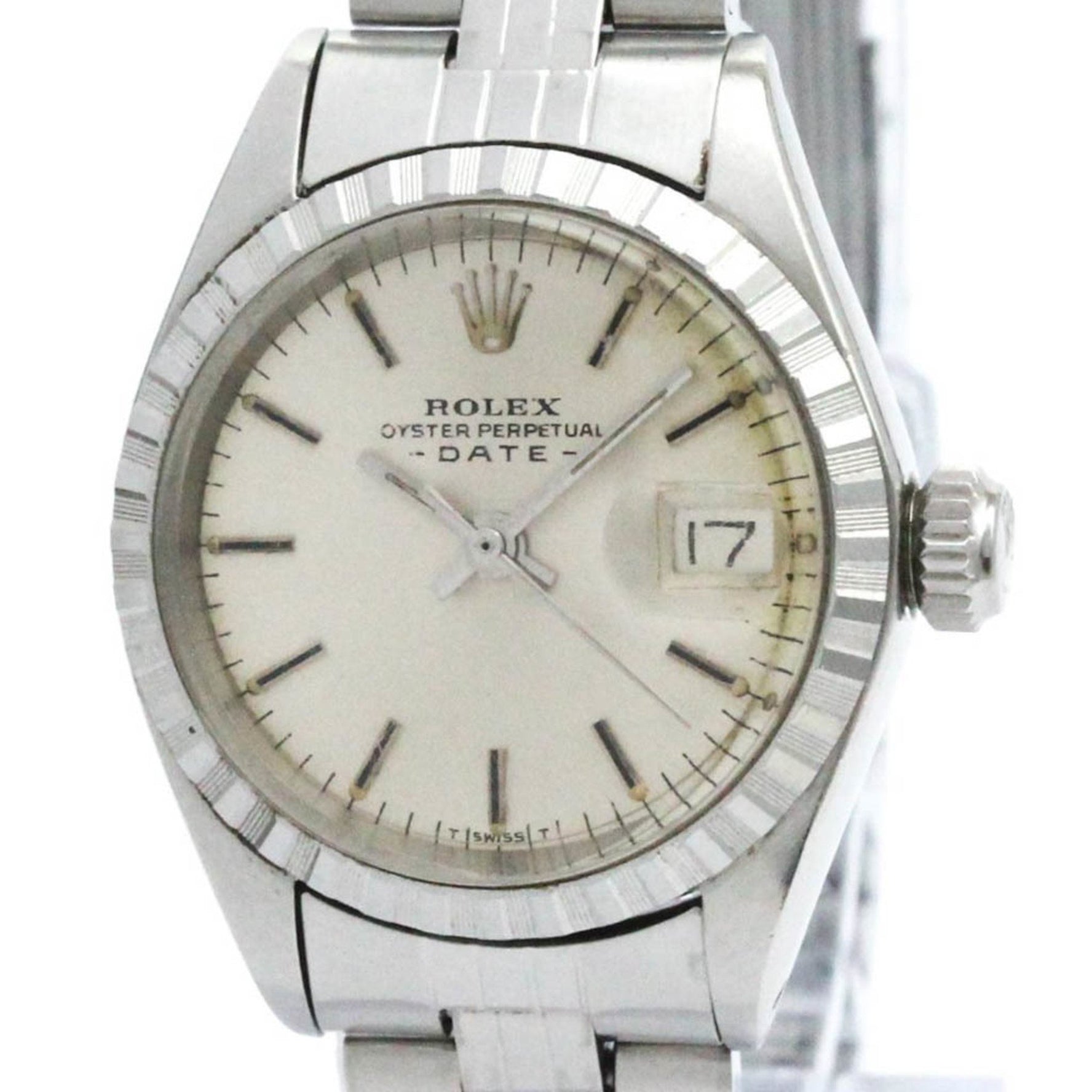 Vintage ROLEX Oyster Perpetual Date 6924 Steel Steel Ladies Watch
