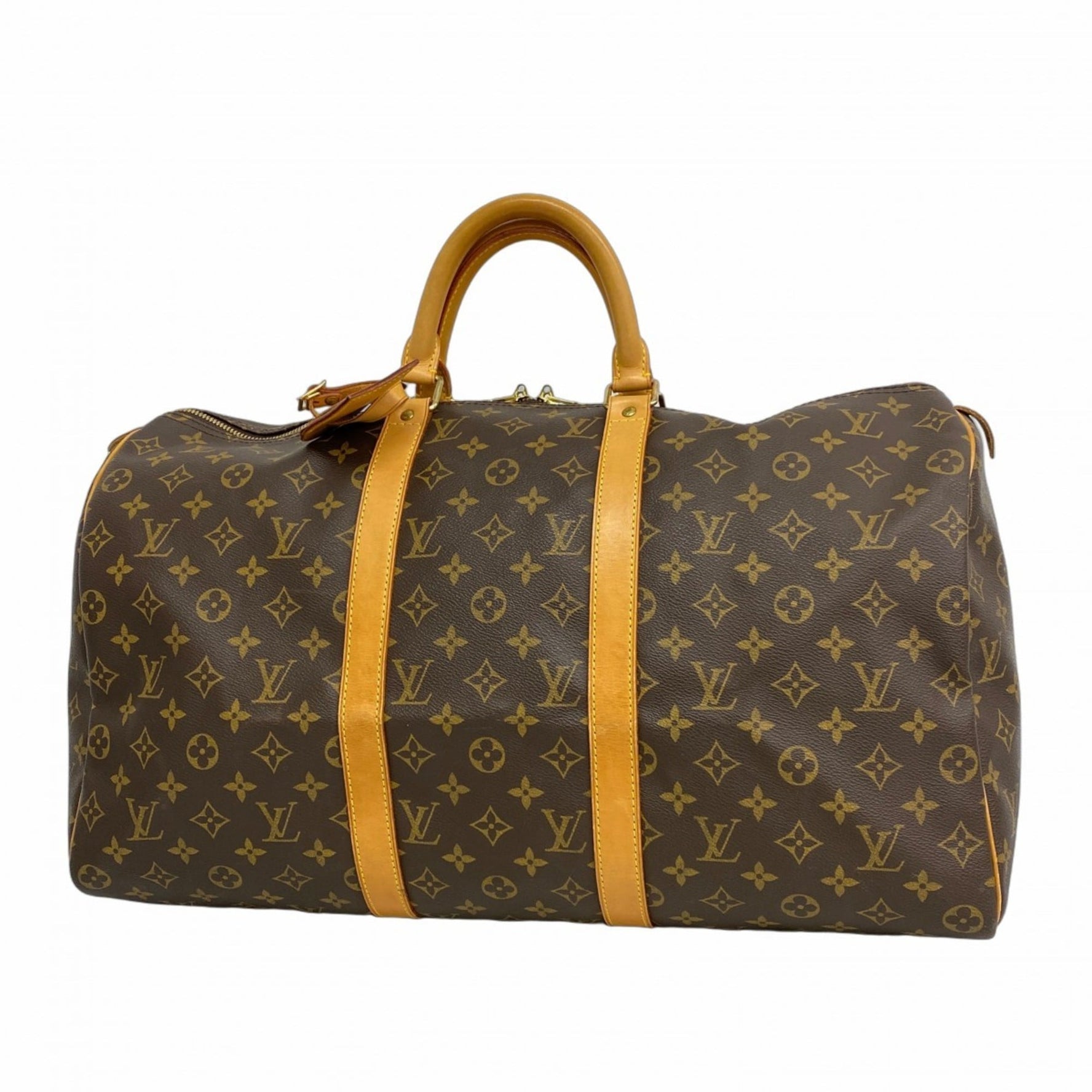 Louis Vuitton Monogram Keepall 50 Boston Bag Men's and