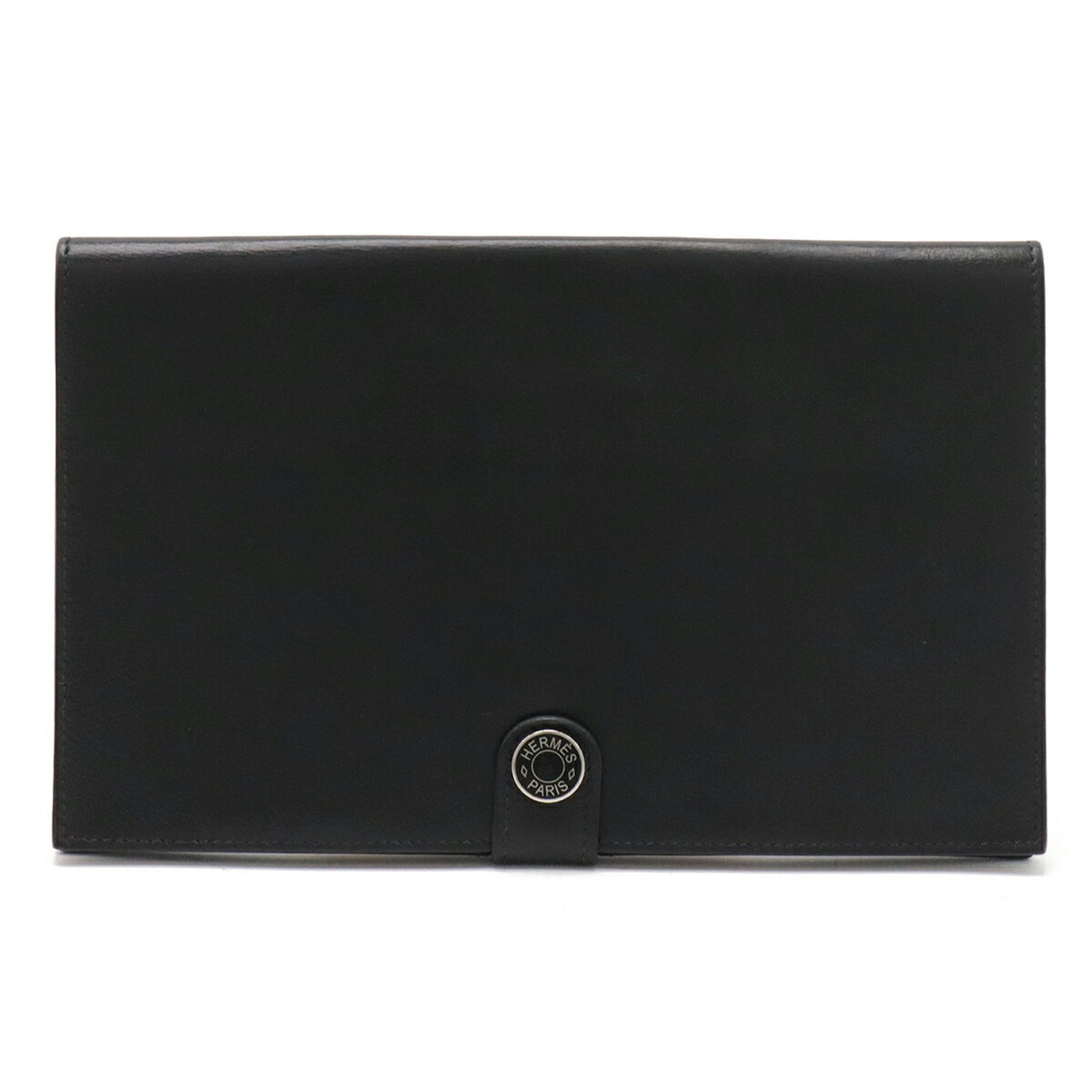 HERMES R.M.S Totenmaine Wallet Long Billfold Bi-fold Evergrain B Stamp