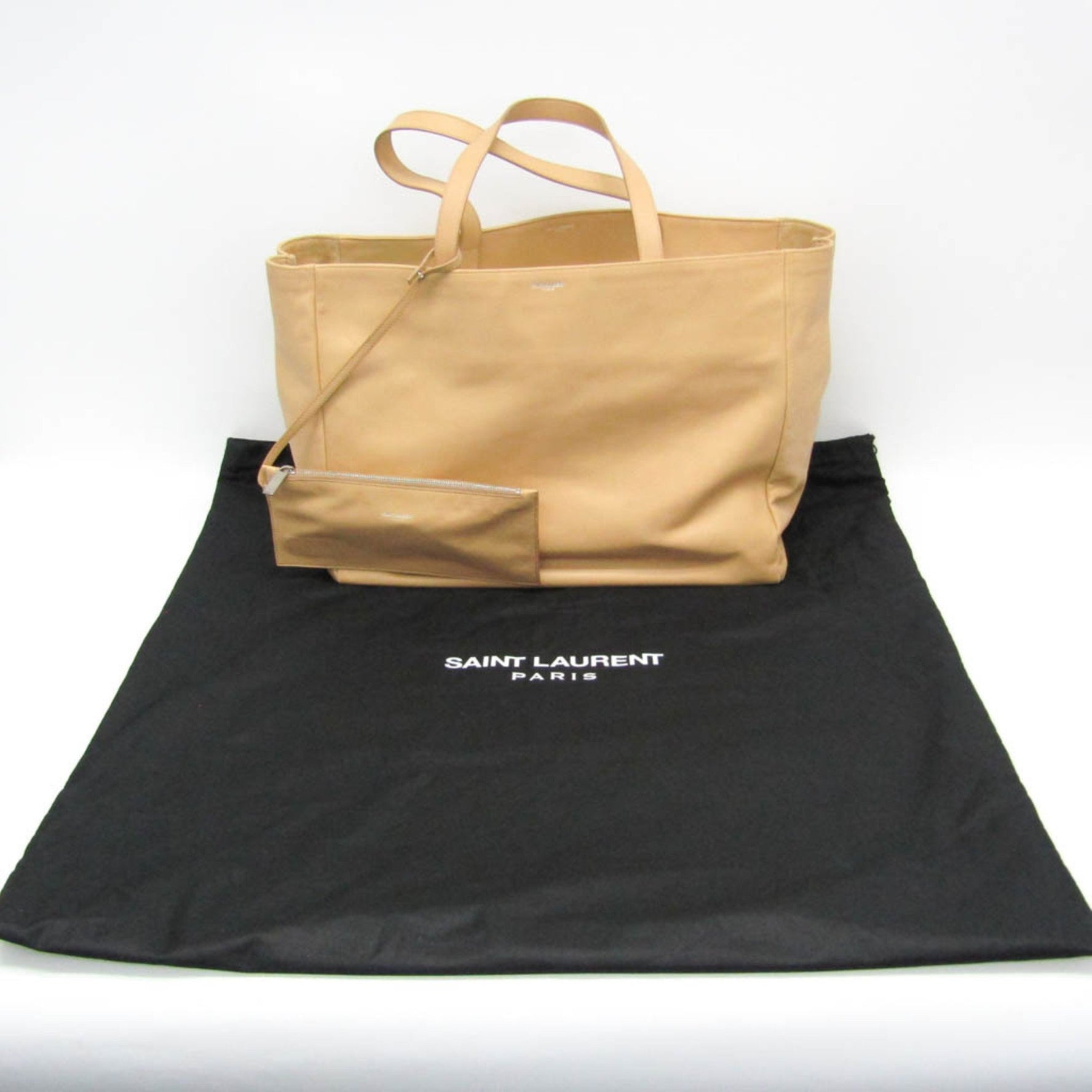 Saint Laurent Leather Tote Bag