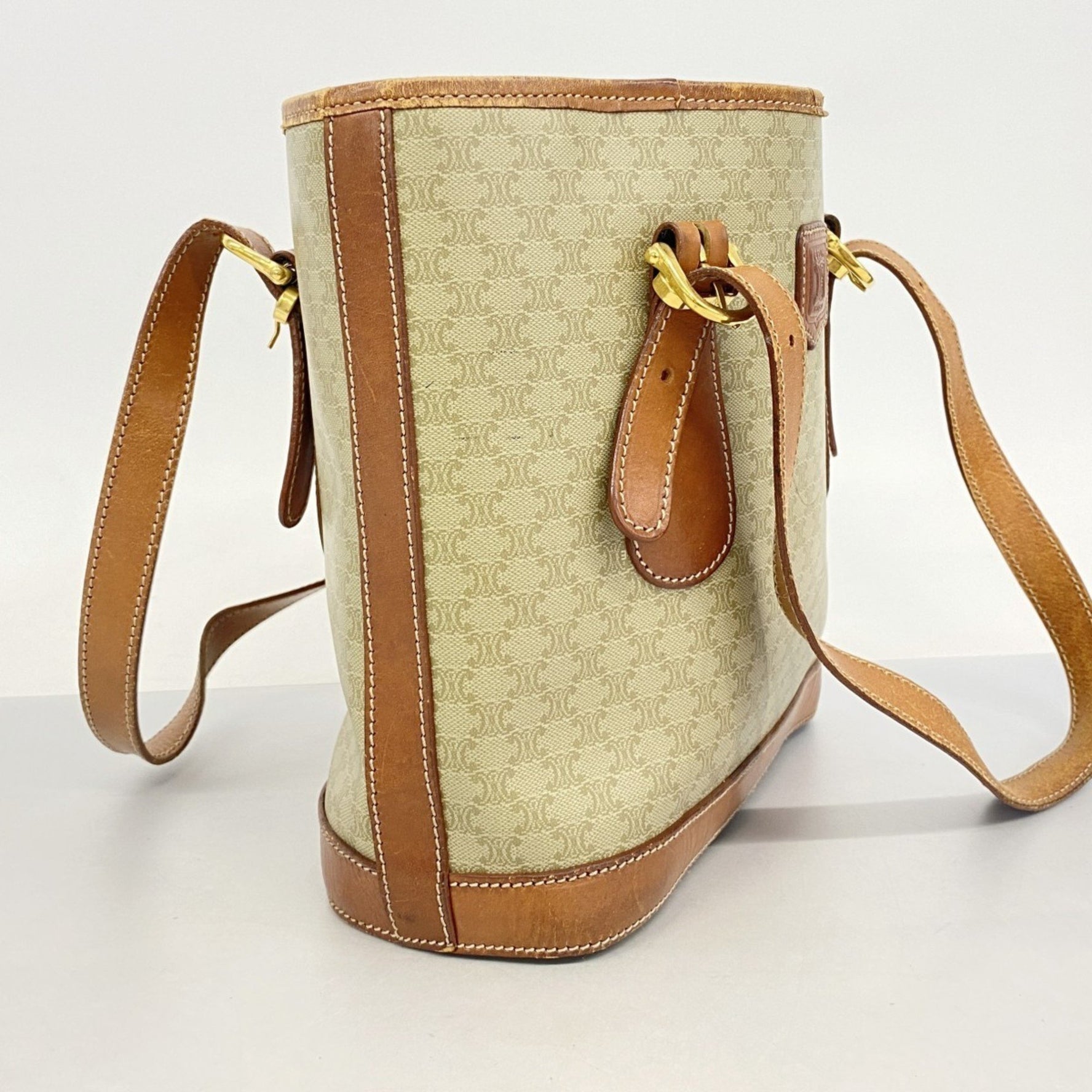 Celine tote bag in macadam beige and light brown