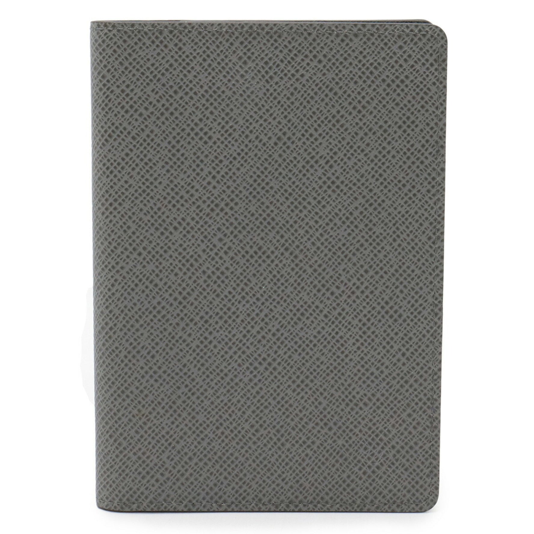 Louis Vuitton Taiga Couverture Passport Case Cover Glacier Gray