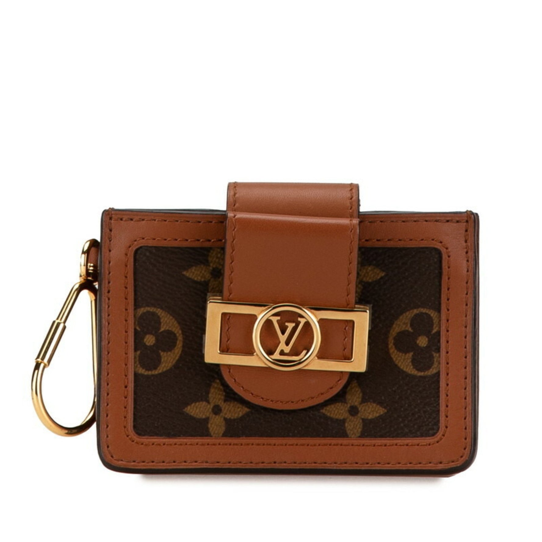 Louis Vuitton Monogram Reverse Dauphine Multicart Card Case PVC Leather