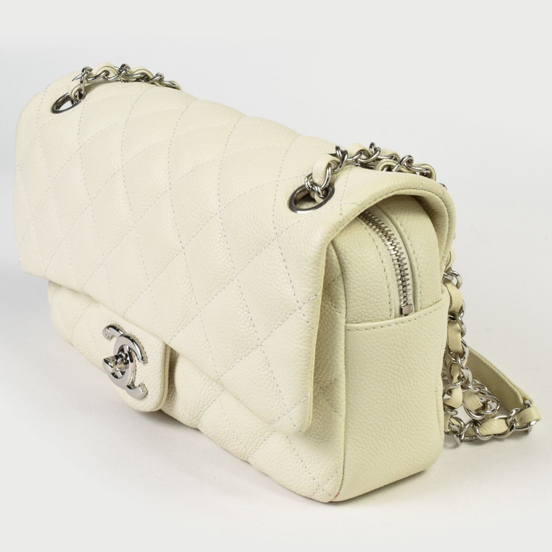 CHANEL Matelasse Shoulder Bag, Caviar Skin, (manufactured in 2014)