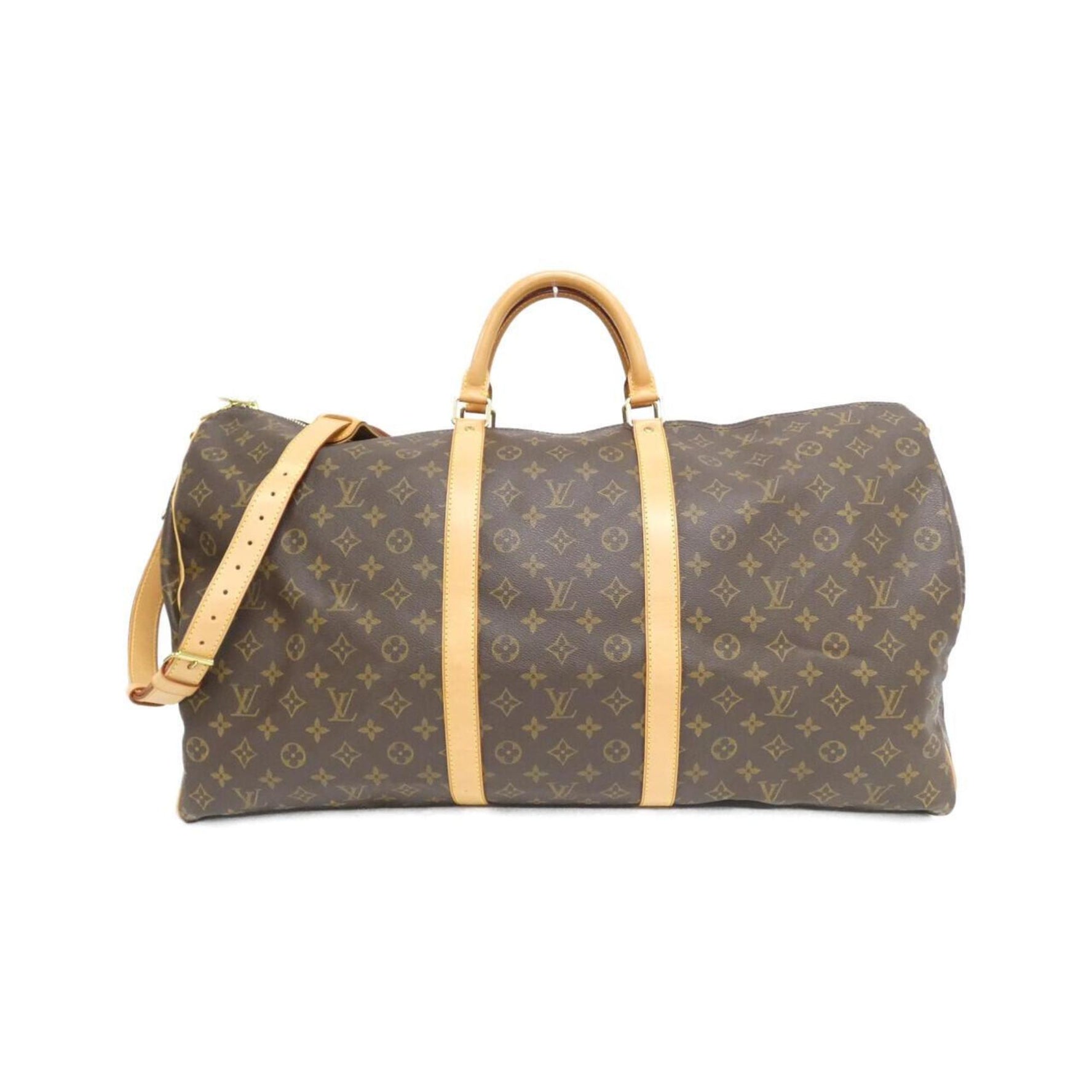 Louis Vuitton Monogram Keepall Bandouliere Boston Bag