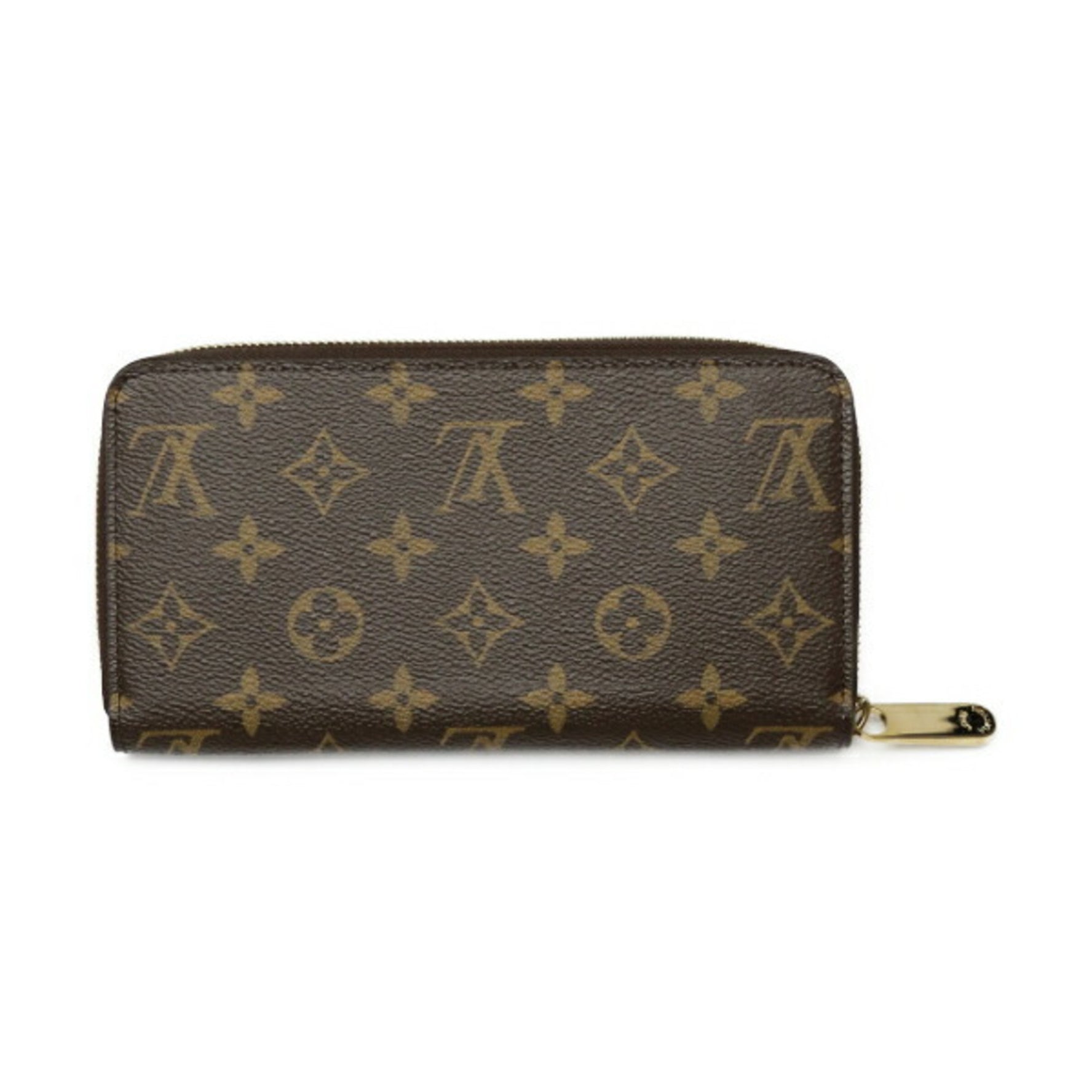 Louis Vuitton Zippy Wallet Monogram Round Zipper Rose Ballerine Long LV