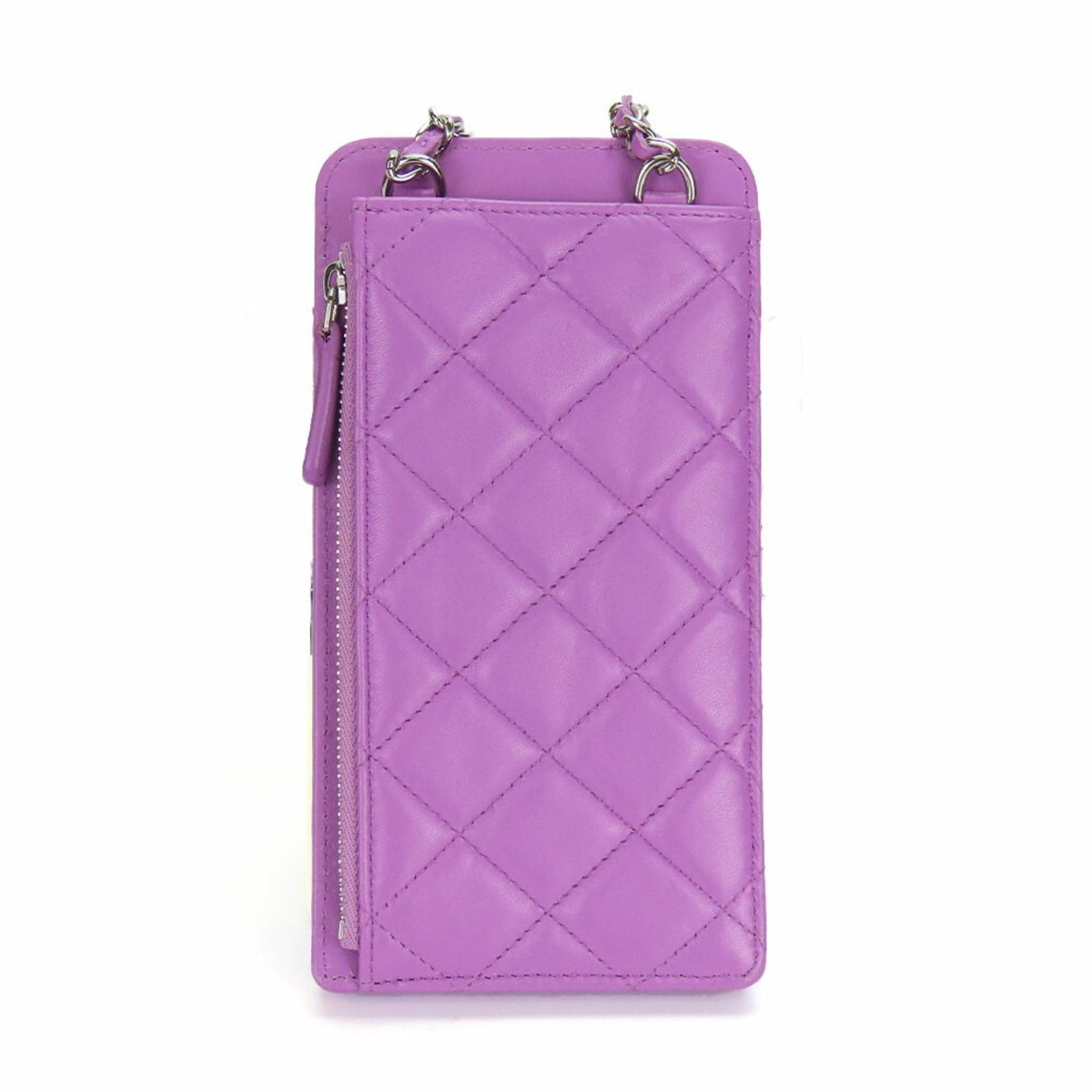 Chanel Shoulder Bag, Matelasse, Lambskin, Phone Case, No. 29, Coco Mark