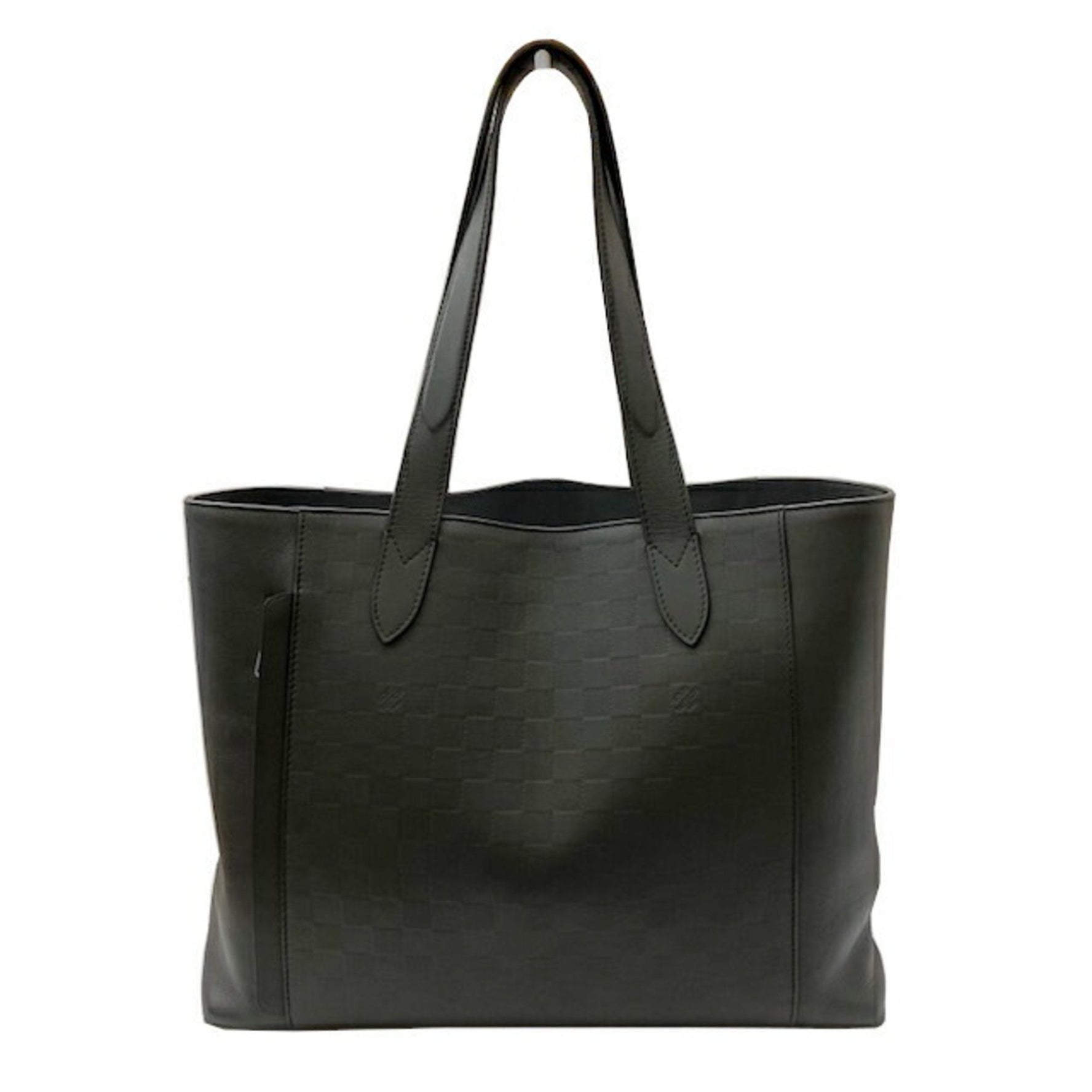 LOUIS VUITTON Cabas Voyage Damier Infini Leather Tote Bag