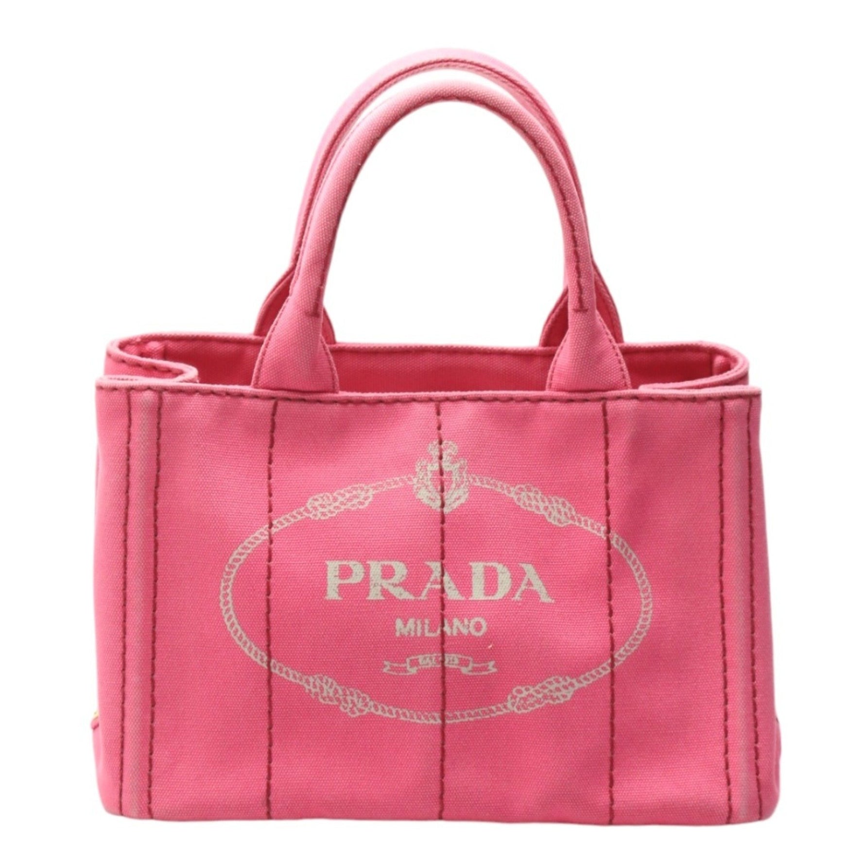 PRADA Bag Cotton Canvas Canapa