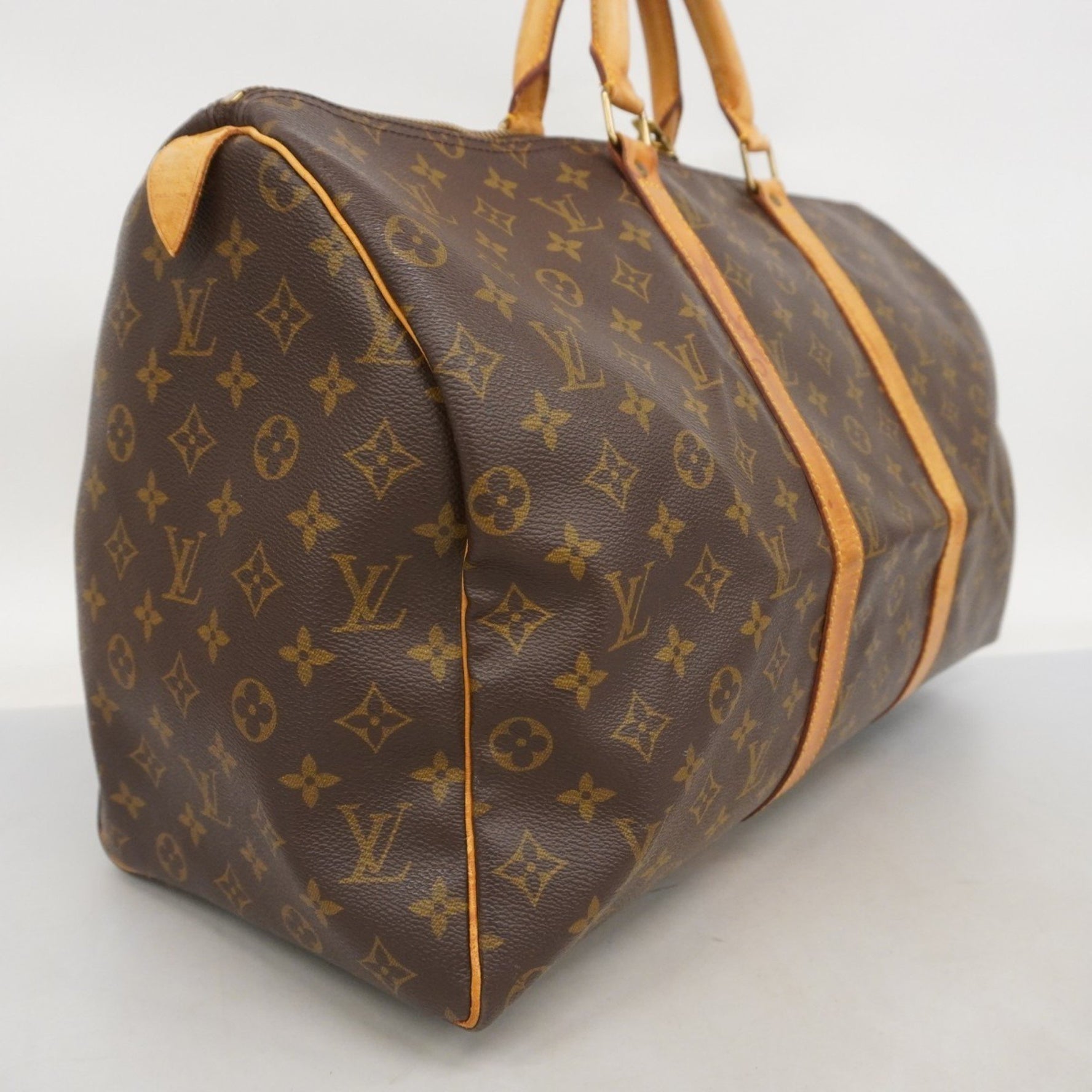 Louis Vuitton Monogram Keepall 50 Boston Bag Men's and