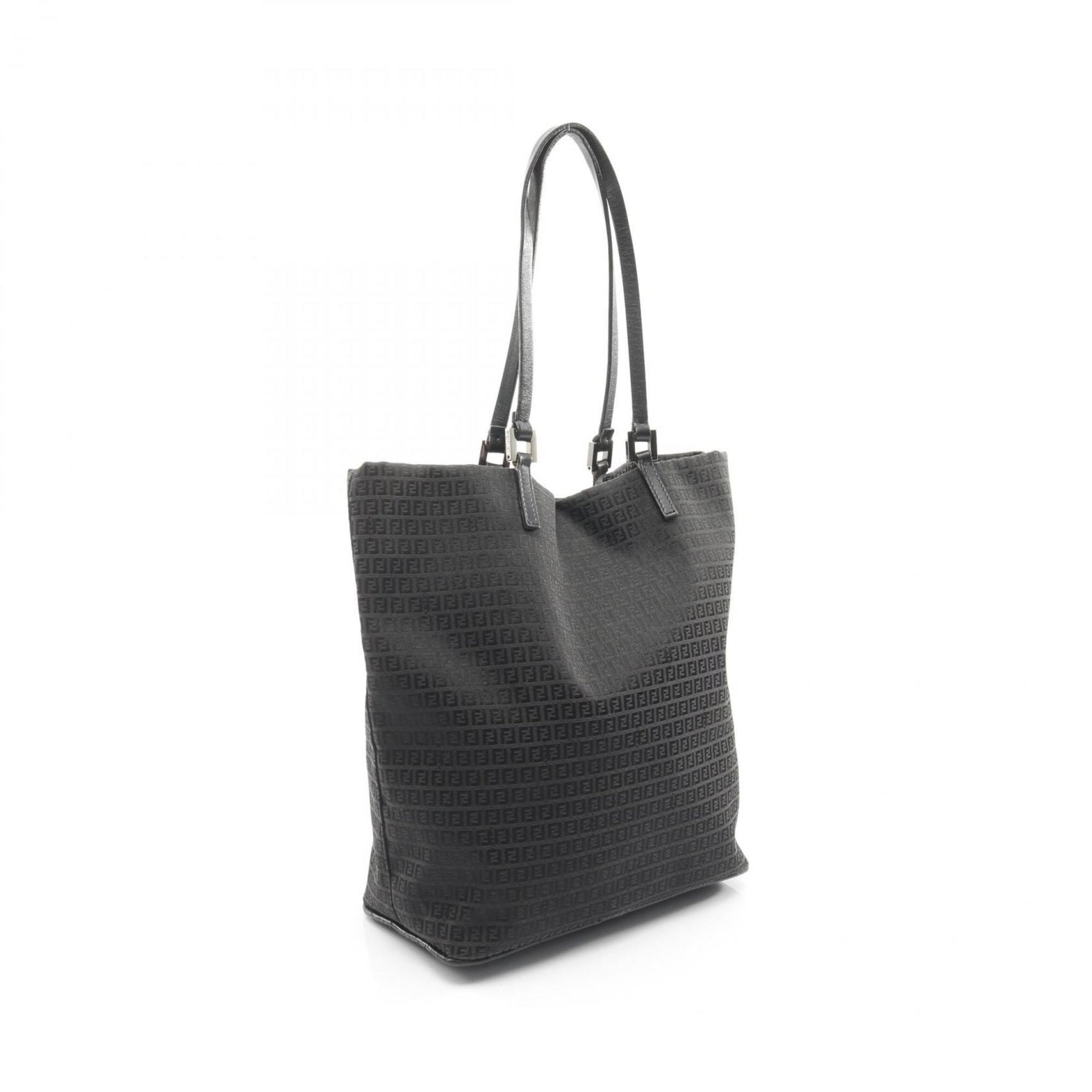 Fendi Zucchino Tote Bag, Canvas and Leather