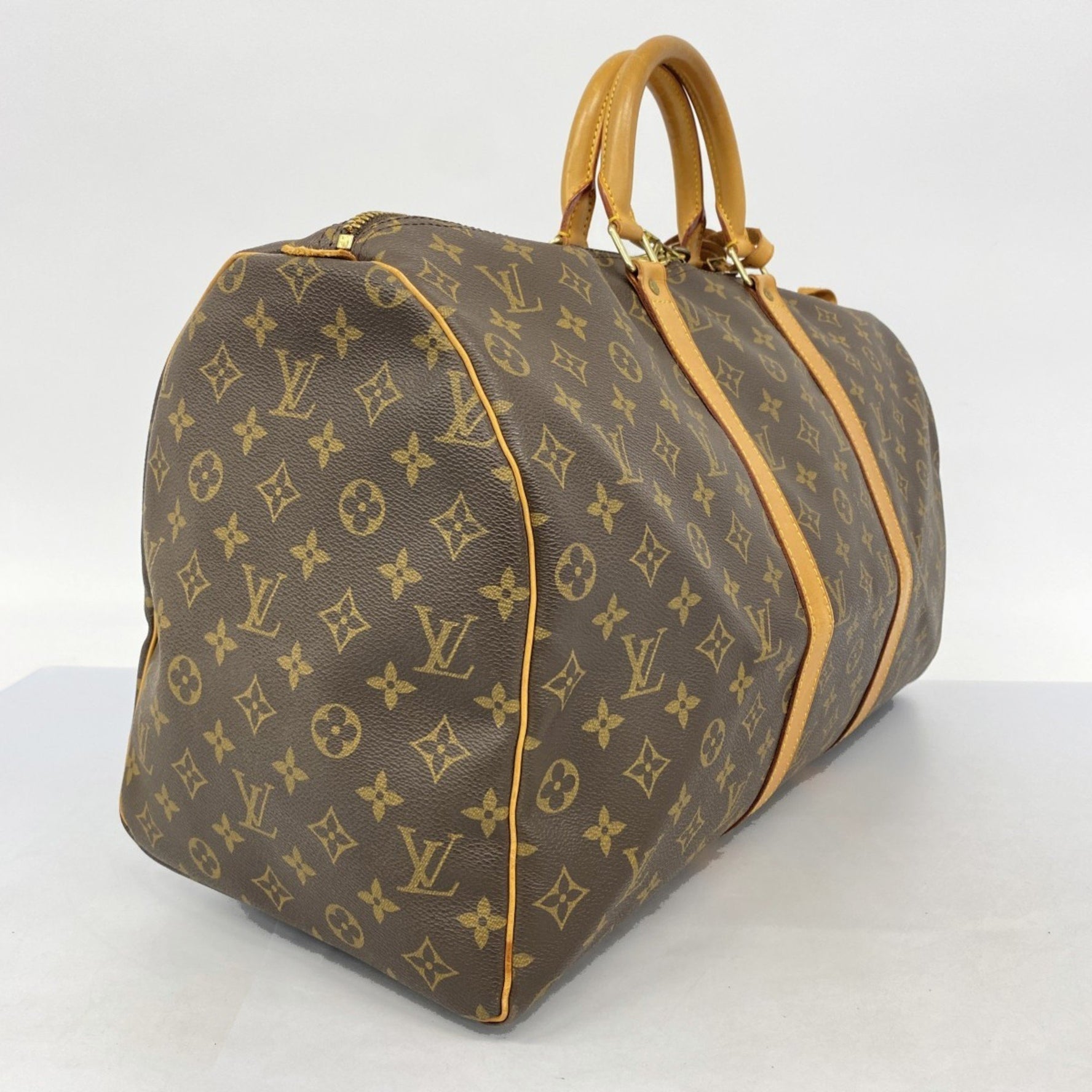 Louis Vuitton Monogram Keepall 50 Boston Bag Men's and