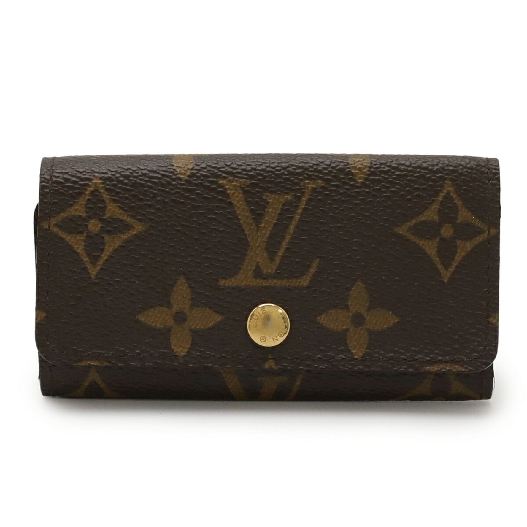 LOUIS VUITTON Monogram Multicle 4 Key Case