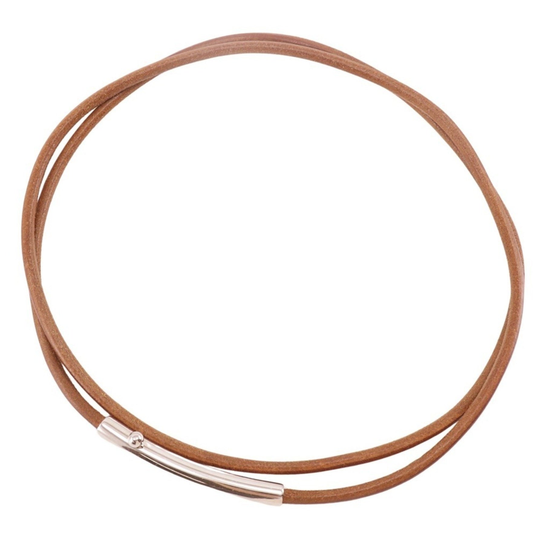 Hermes belt, double-wrapped leather