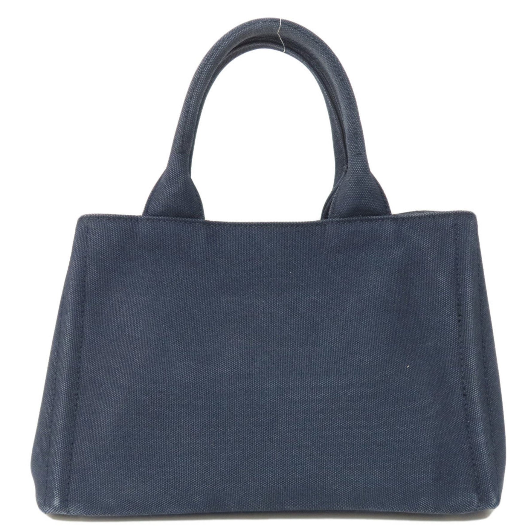 PRADA Canapa Handbag Canvas