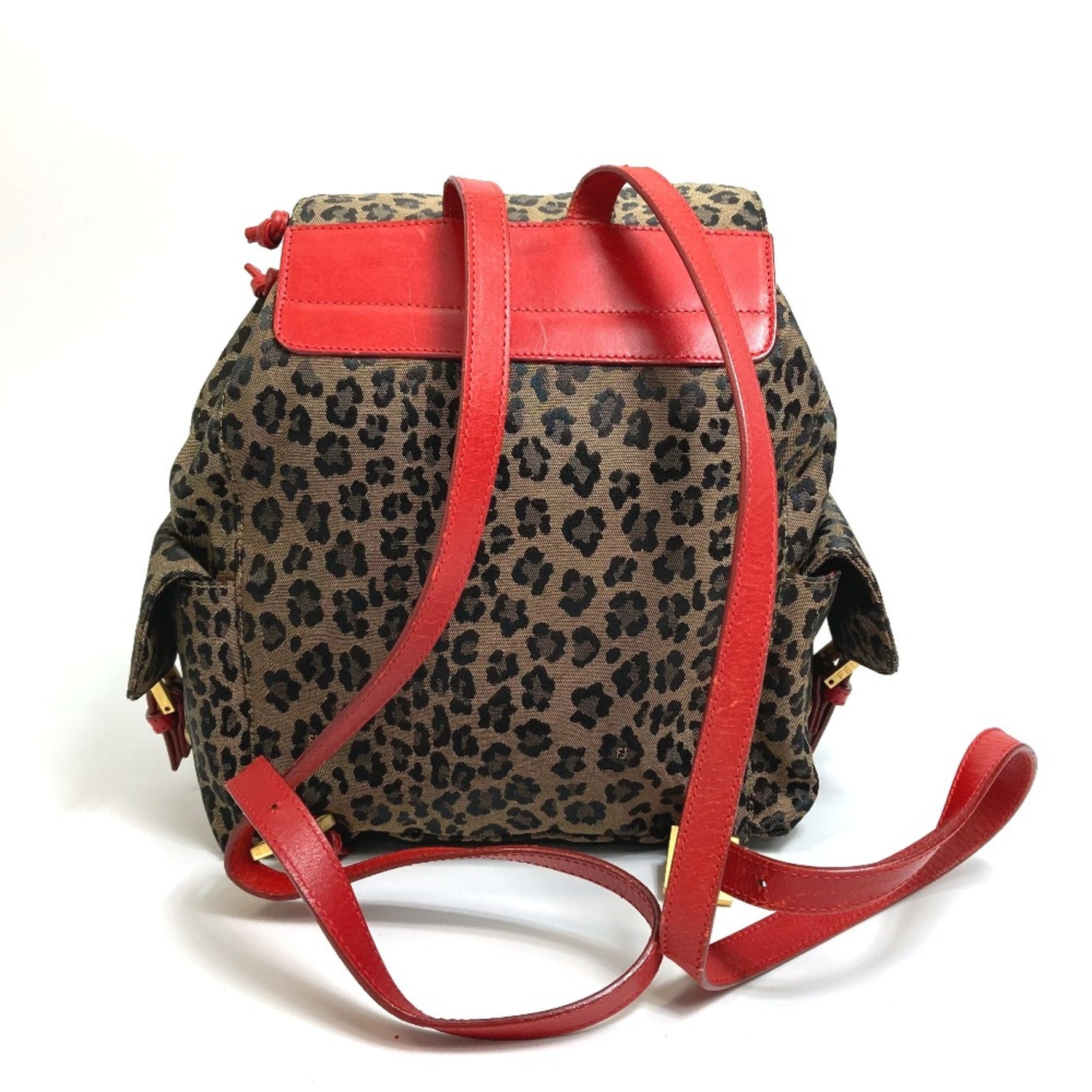 Fendi Backpack Backpack x Red