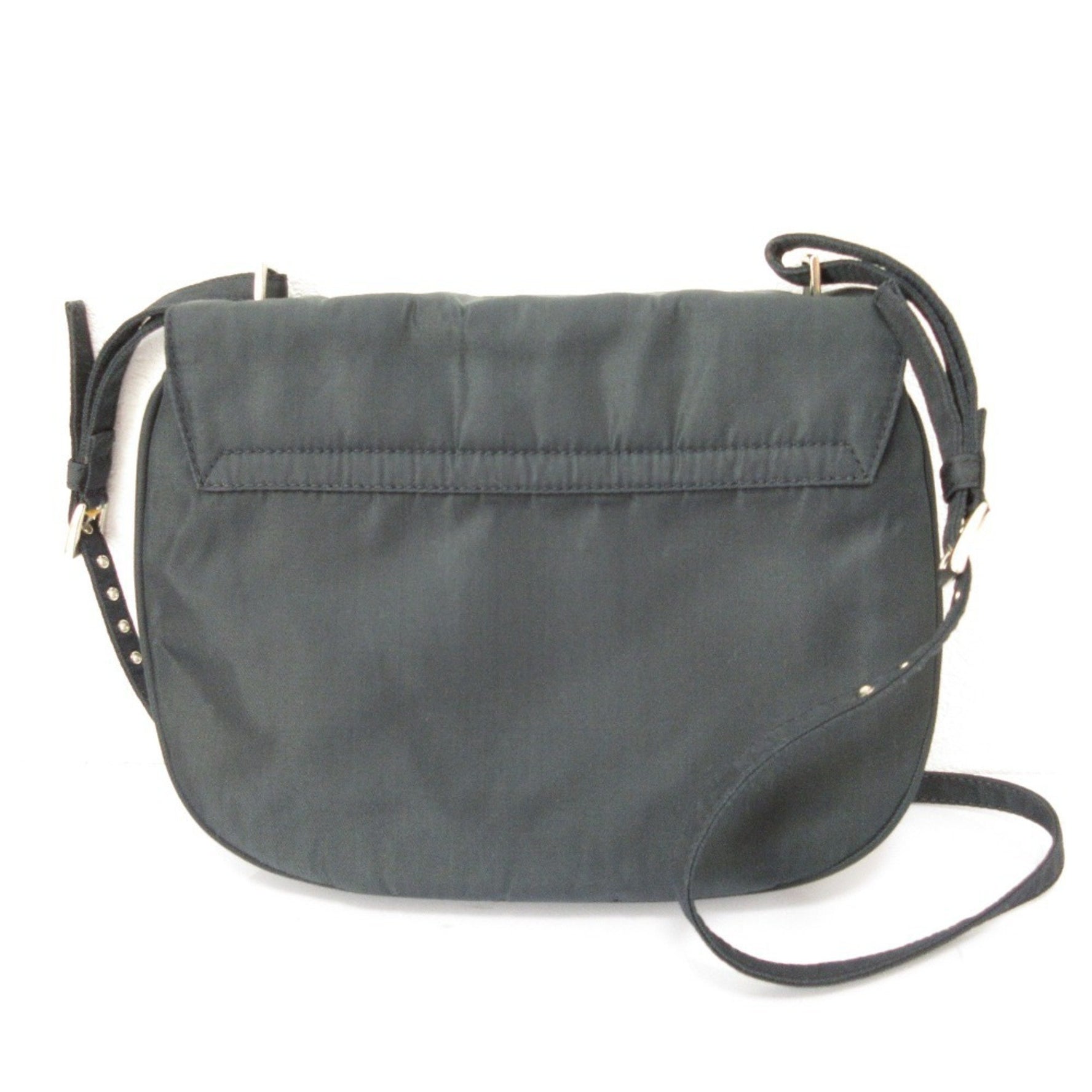 PRADA Vintage Triangle Logo Plate Nylon Shoulder Bag