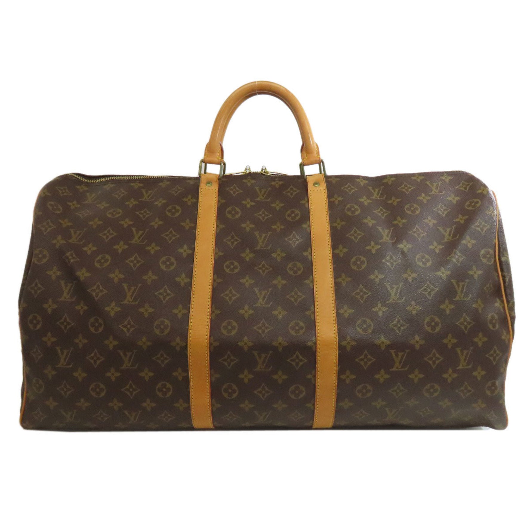 Louis Vuitton Keepall 60 Boston Bag Monogram Canvas LOUIS VUITTON