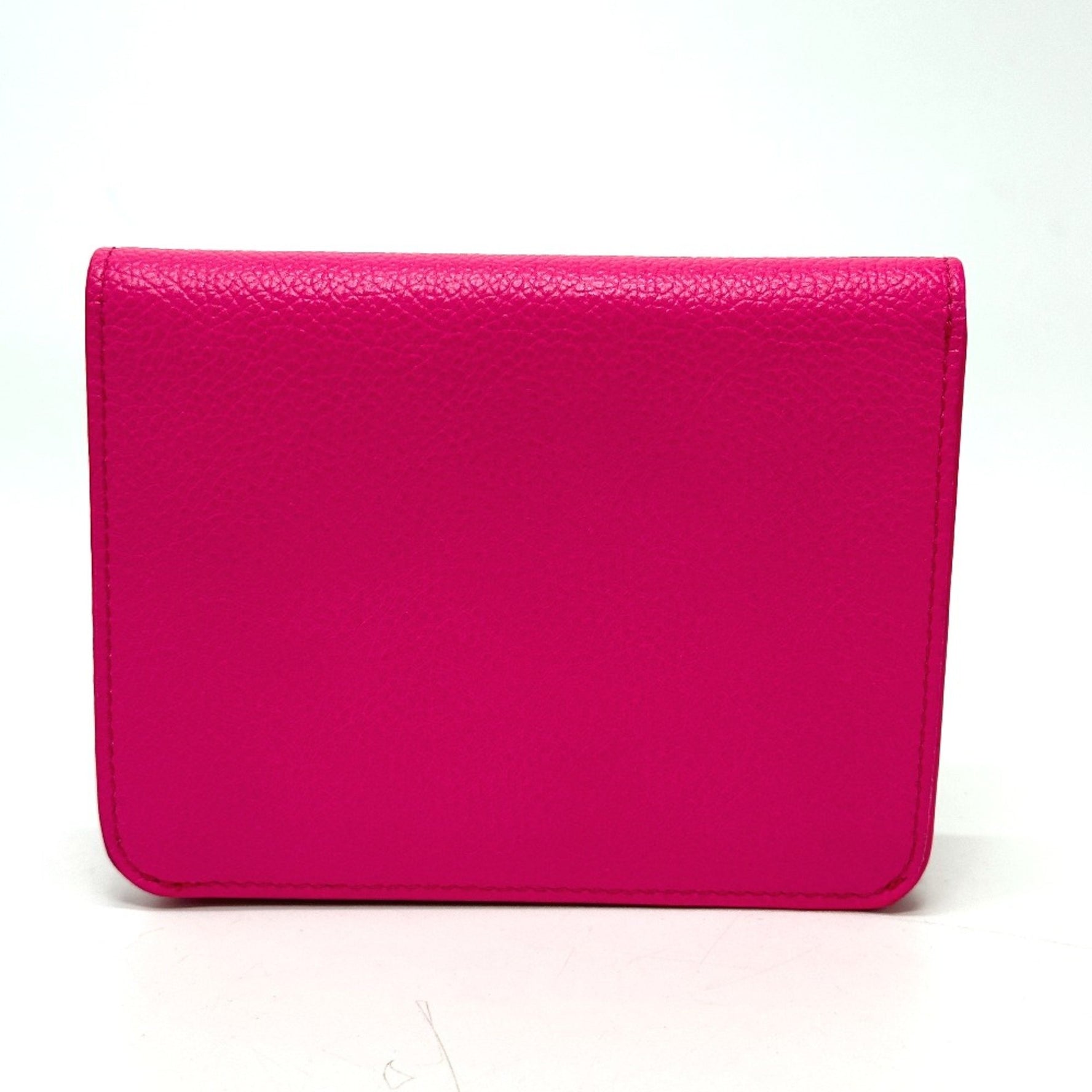 Balenciaga logo Medium wallet Folded wallet Black