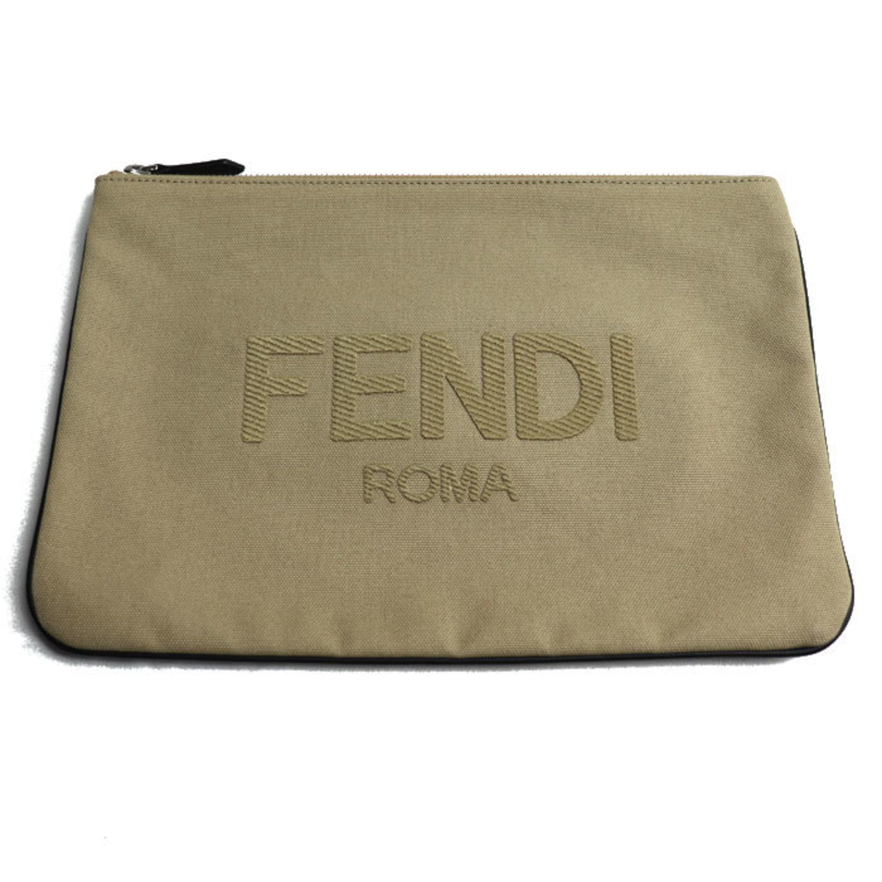 FENDI Flat Pouch Clutch Bag