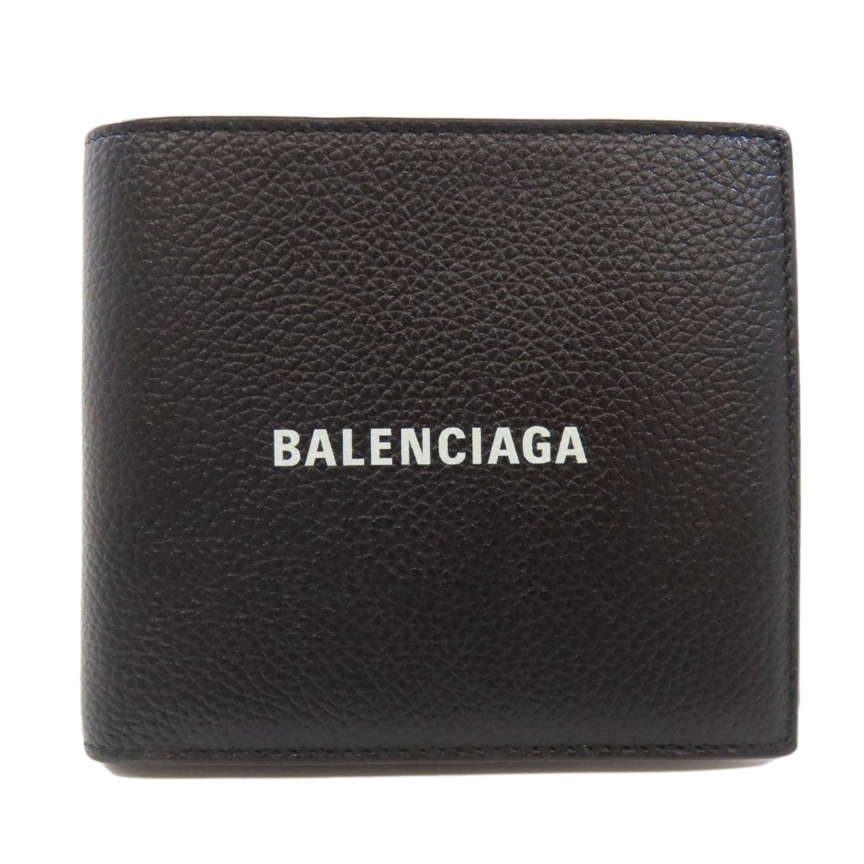 BALENCIAGA Leather Bi-fold Wallet