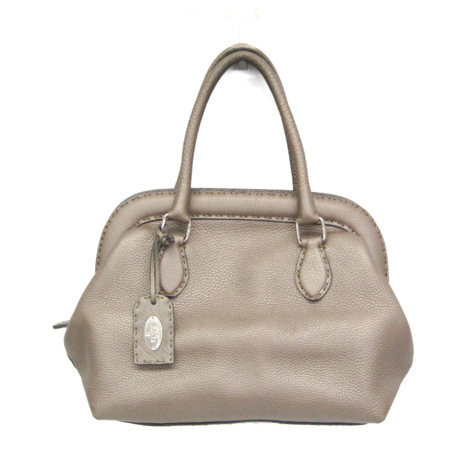 Fendi Selleria Leather Handbag