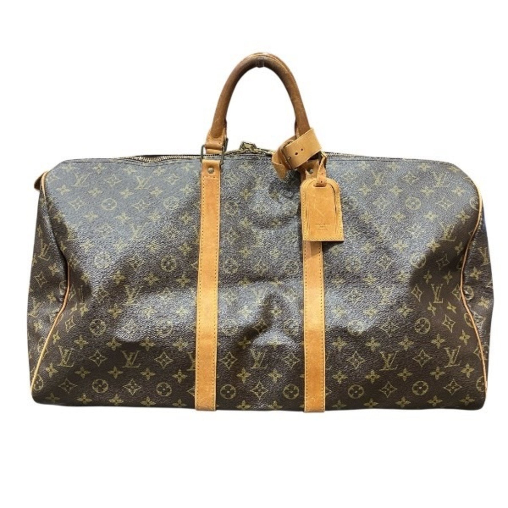 Louis Vuitton Monogram Keepall 55 Boston Bag