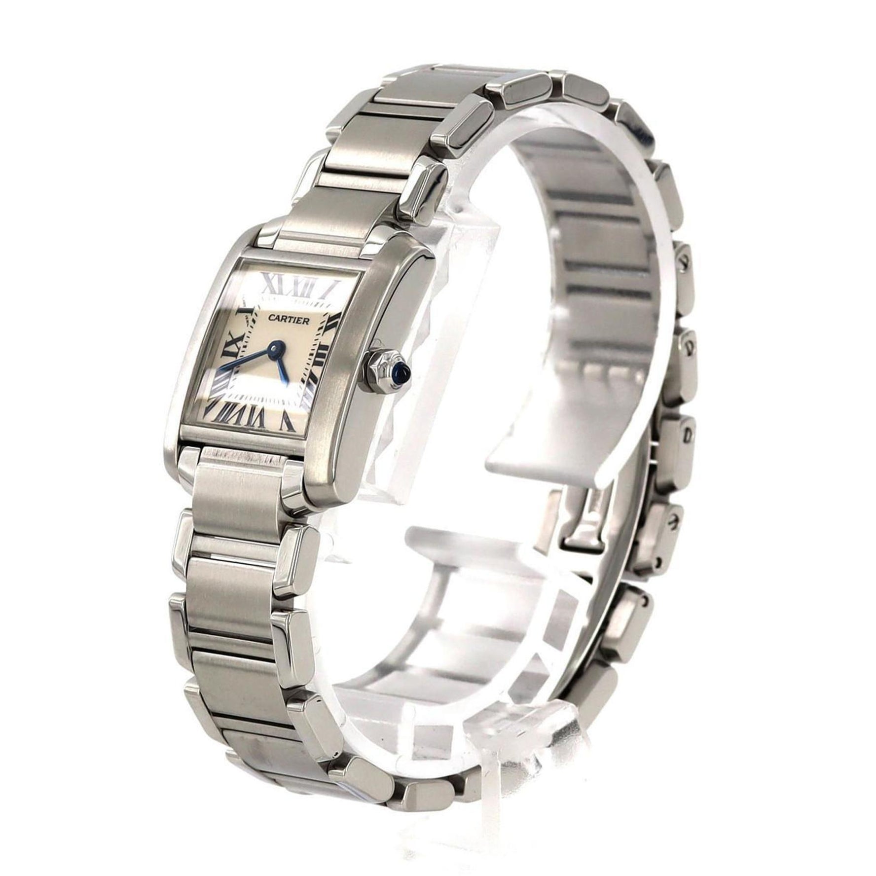 Cartier Tank Francaise SM SS Wristwatch Quartz
