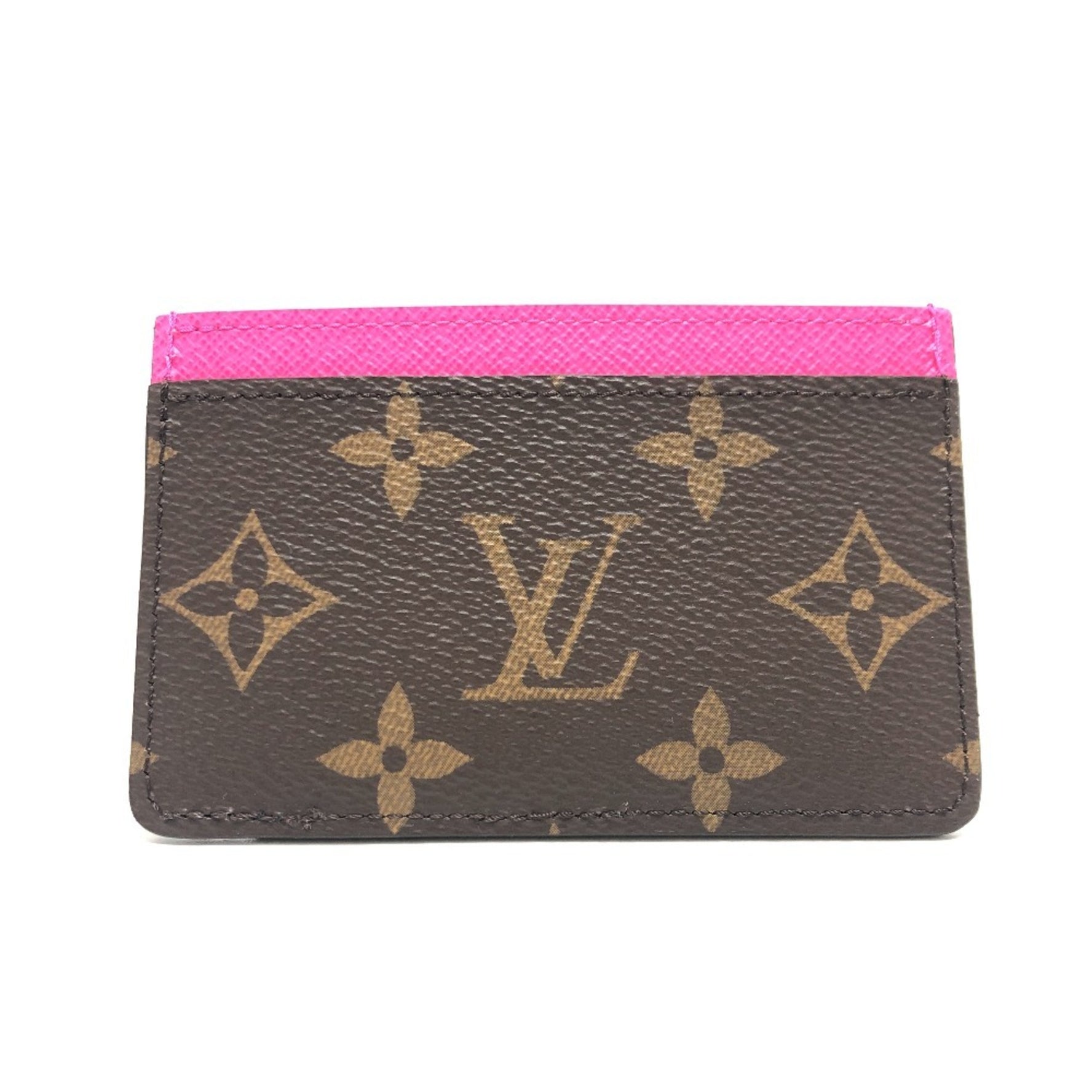 Louis Vuitton LV x TM Porte Carte Sample Takashi Murakami Panda Business Card Holder/Card Case Monogram Canvas Men's Brown