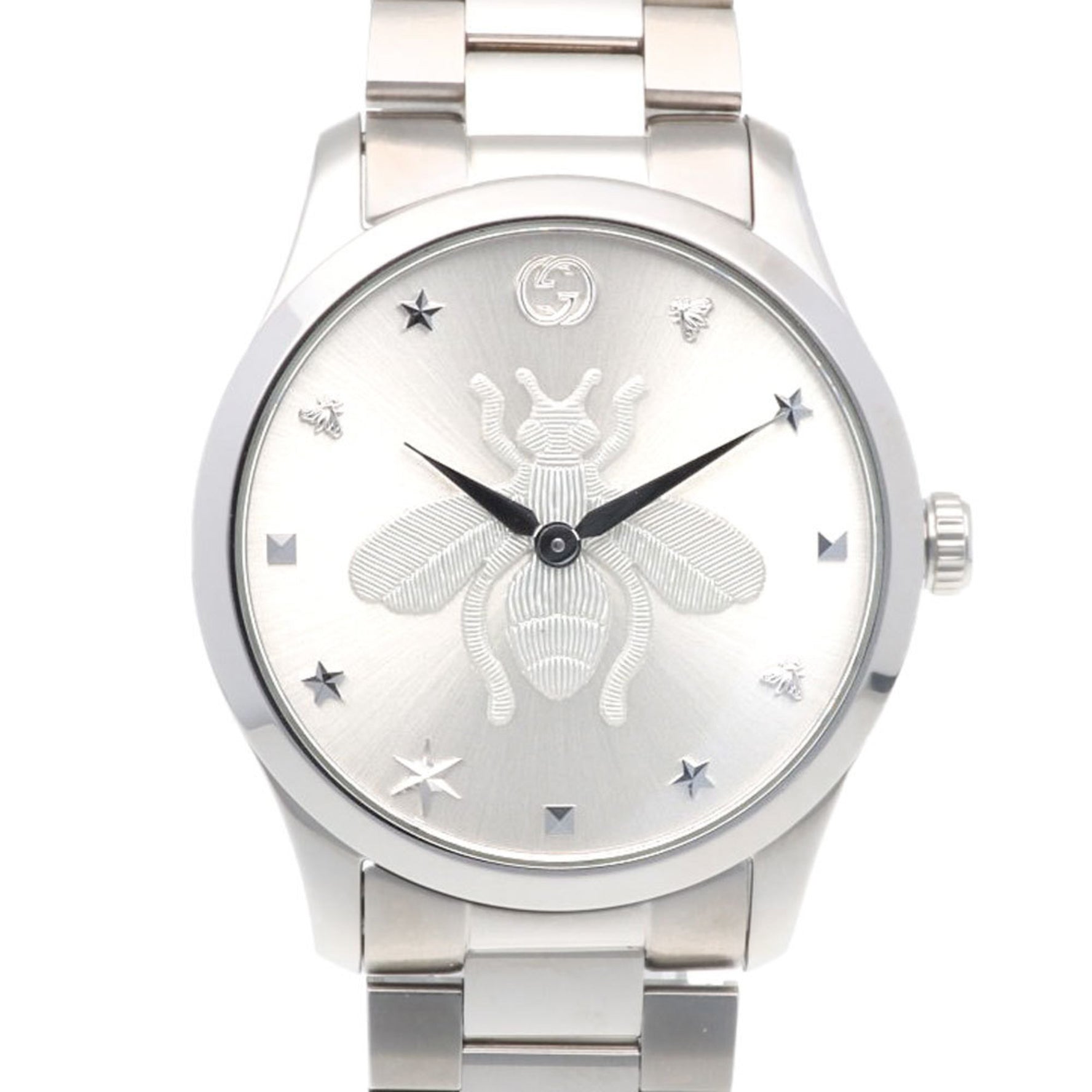 Gucci G-Timeless Quartz Stainless Steel Watch