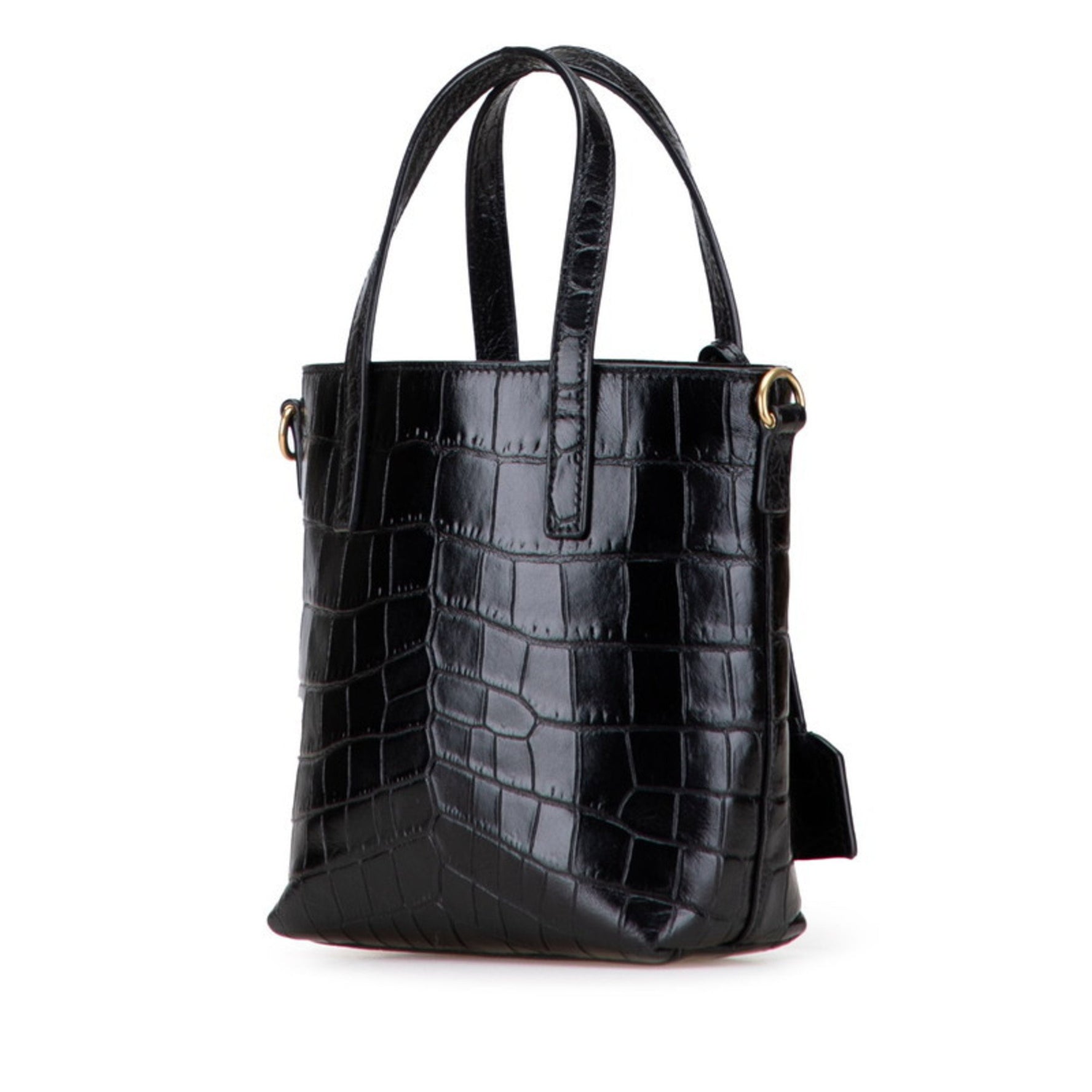 Saint Laurent logo tote bag/shoulder bag, leather, SAINT LAURENT