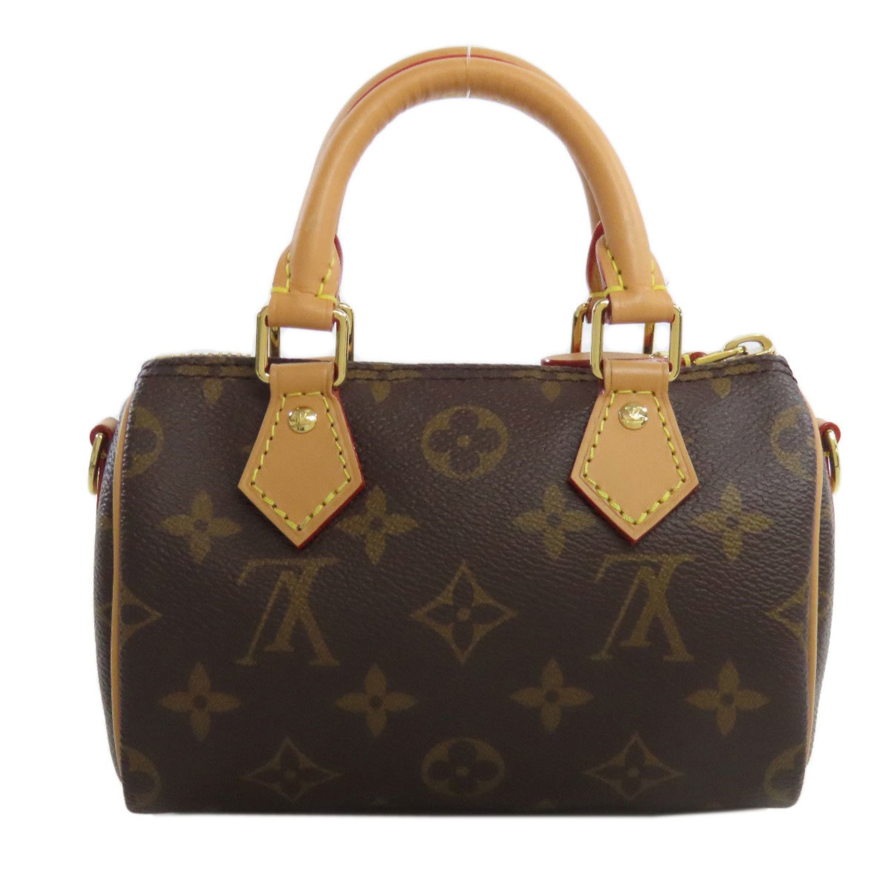 Louis Vuitton Nano Speedy Tote Bag Monogram Canvas