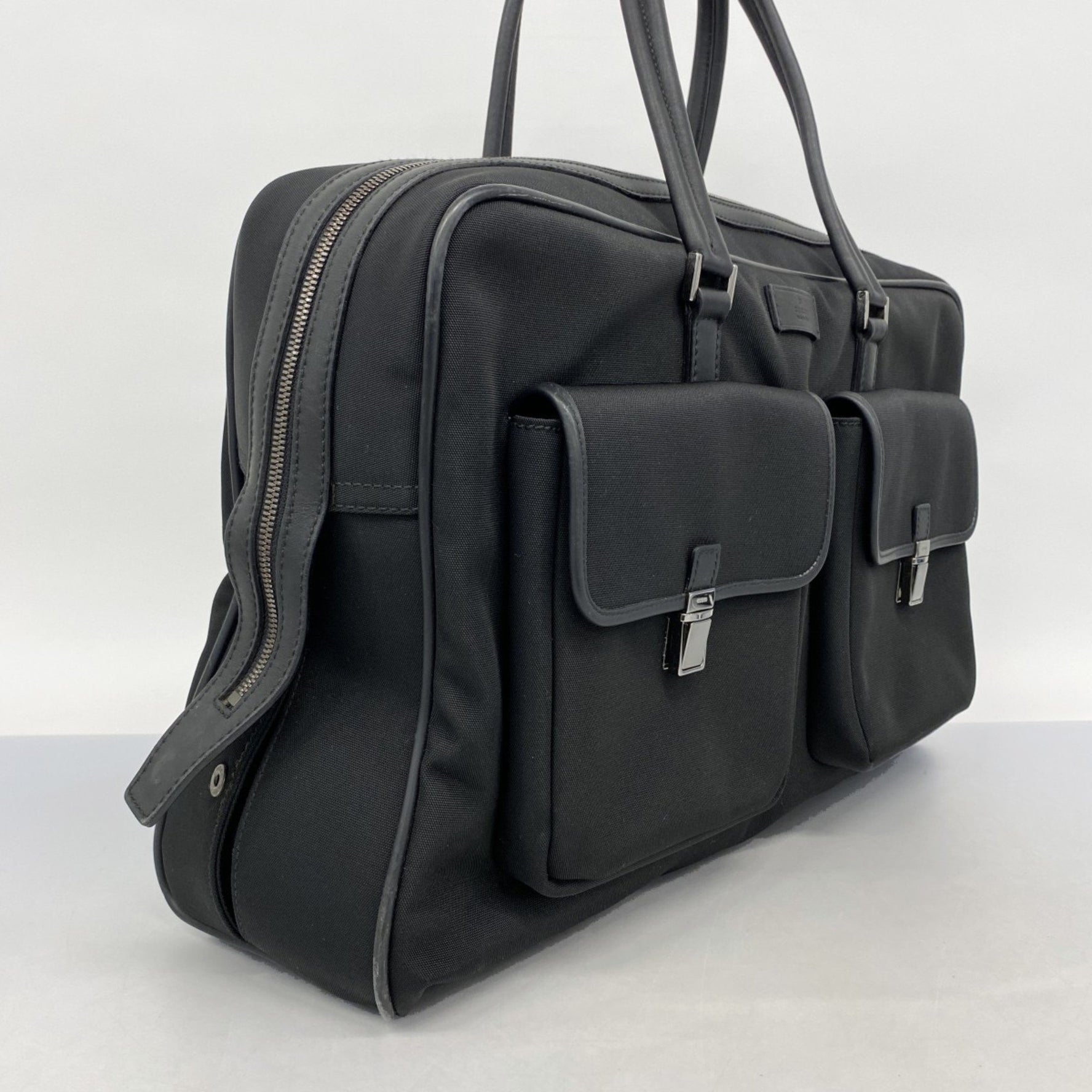 Gucci Boston Bag Nylon Canvas Men's and