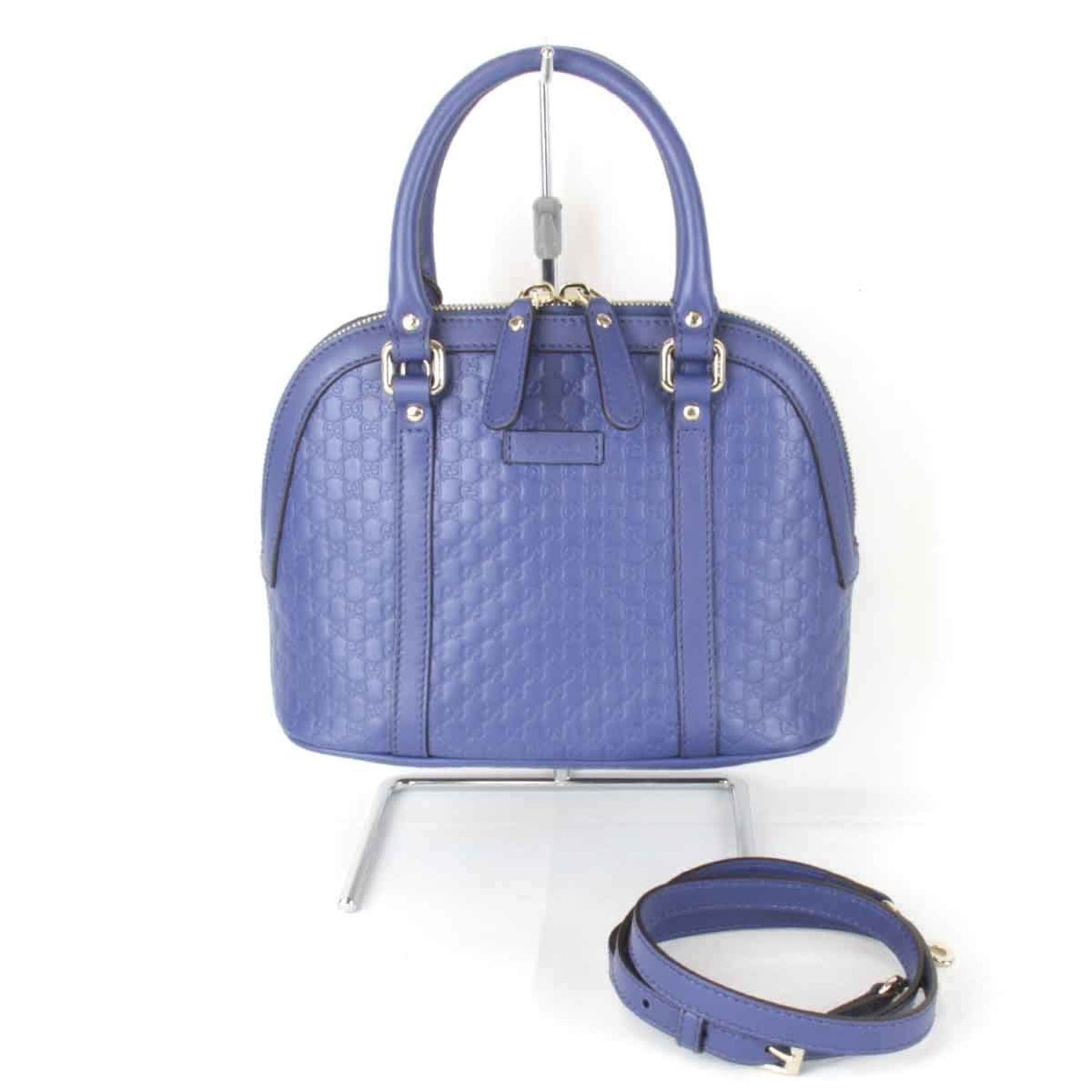 GUCCI Micro Guccissima Handbag Shima Leather
