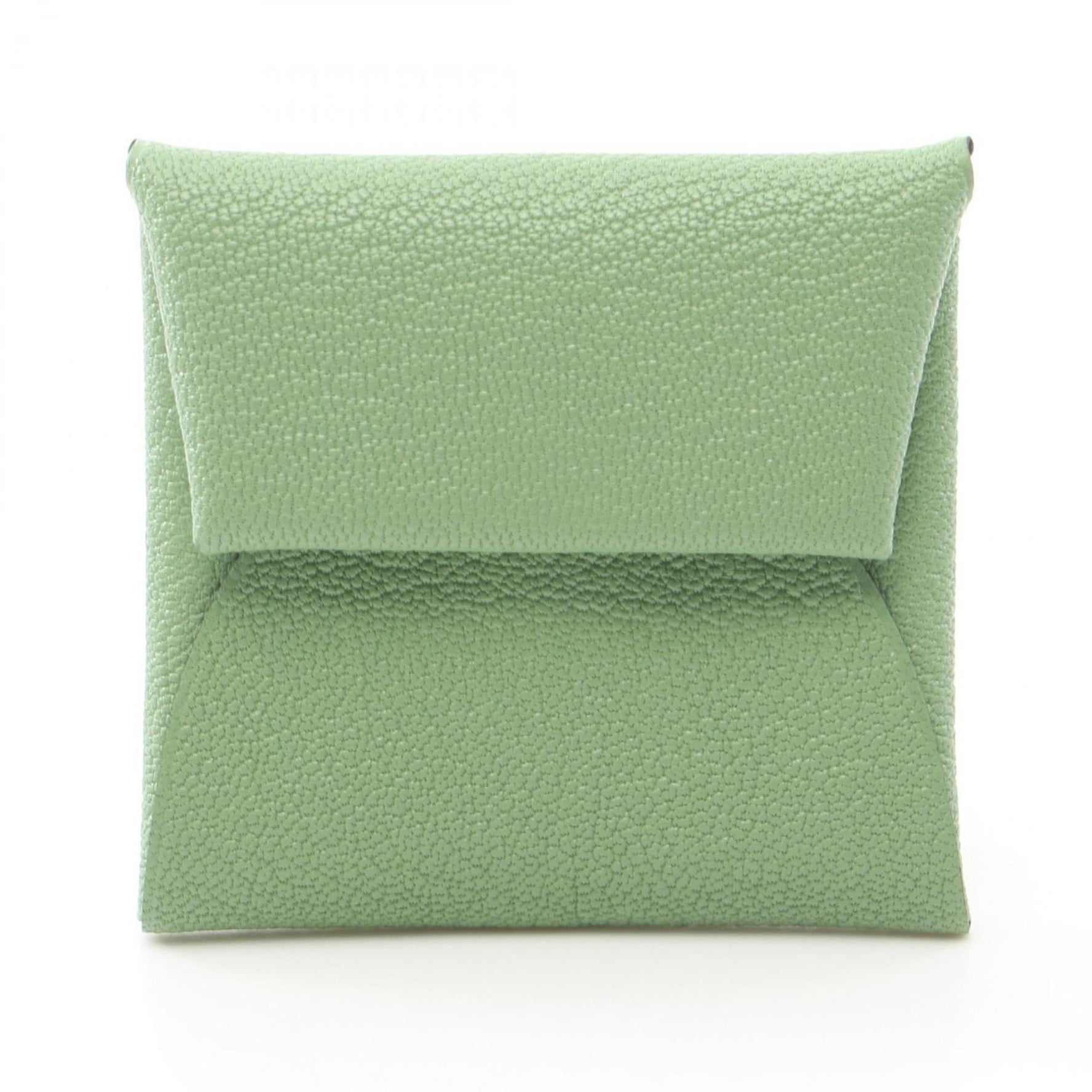 Hermes Bastia Verso Wallet/Coin Case Wallet Leather Chevre