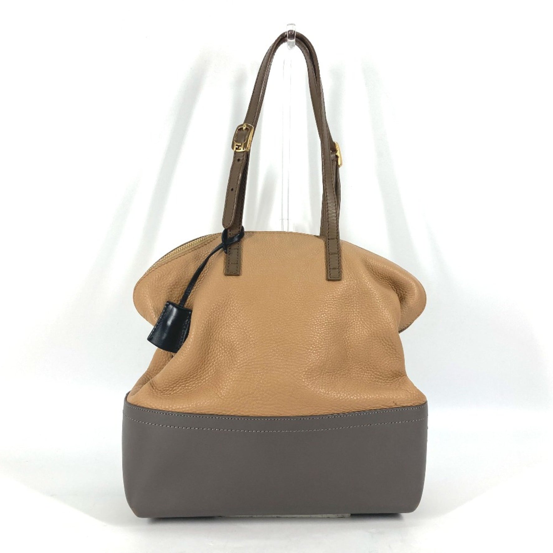 Fendi Bicolor Shoulder Bag Bicolor Shoulder Bag Brown