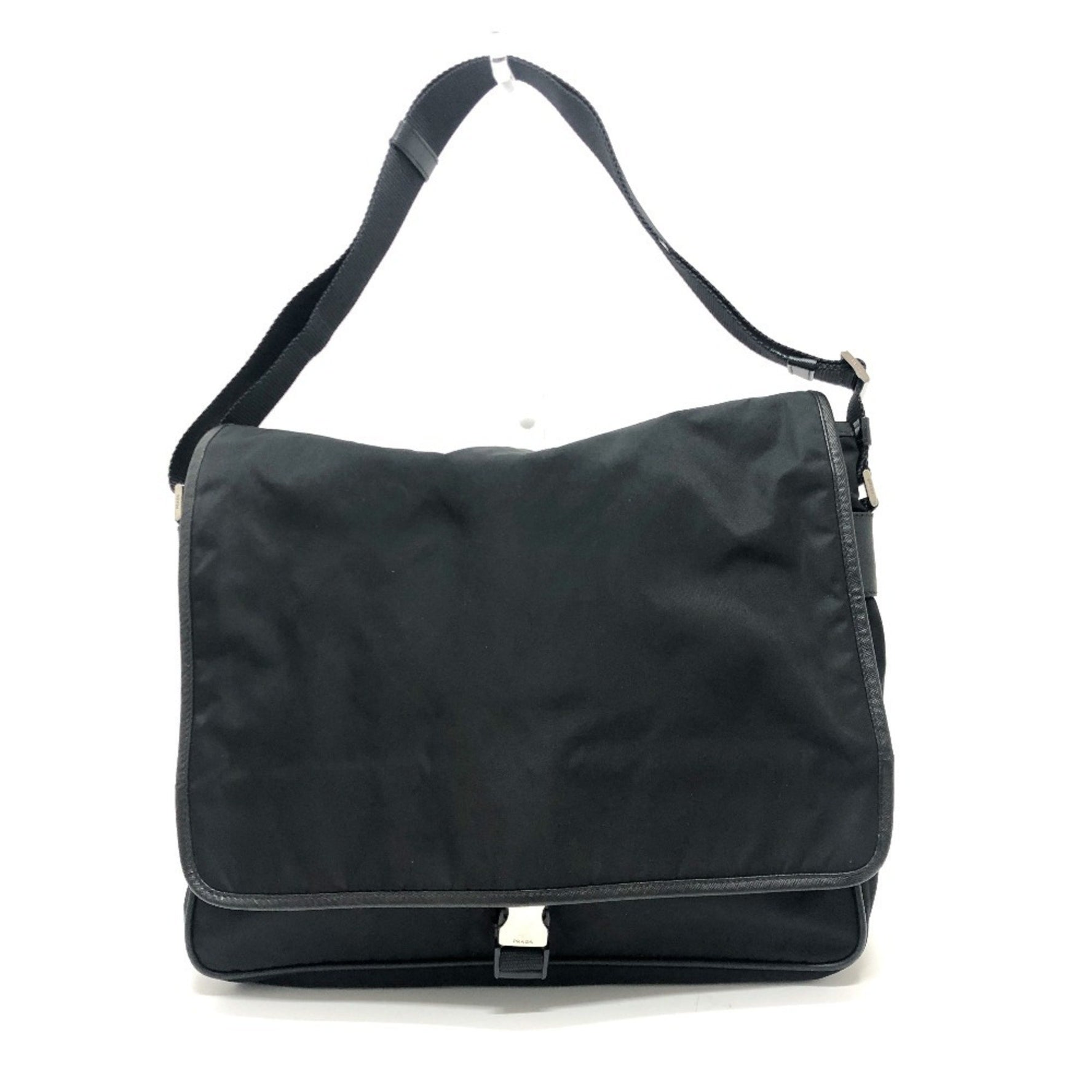 PRADA Bag Shoulder Nylon Leather