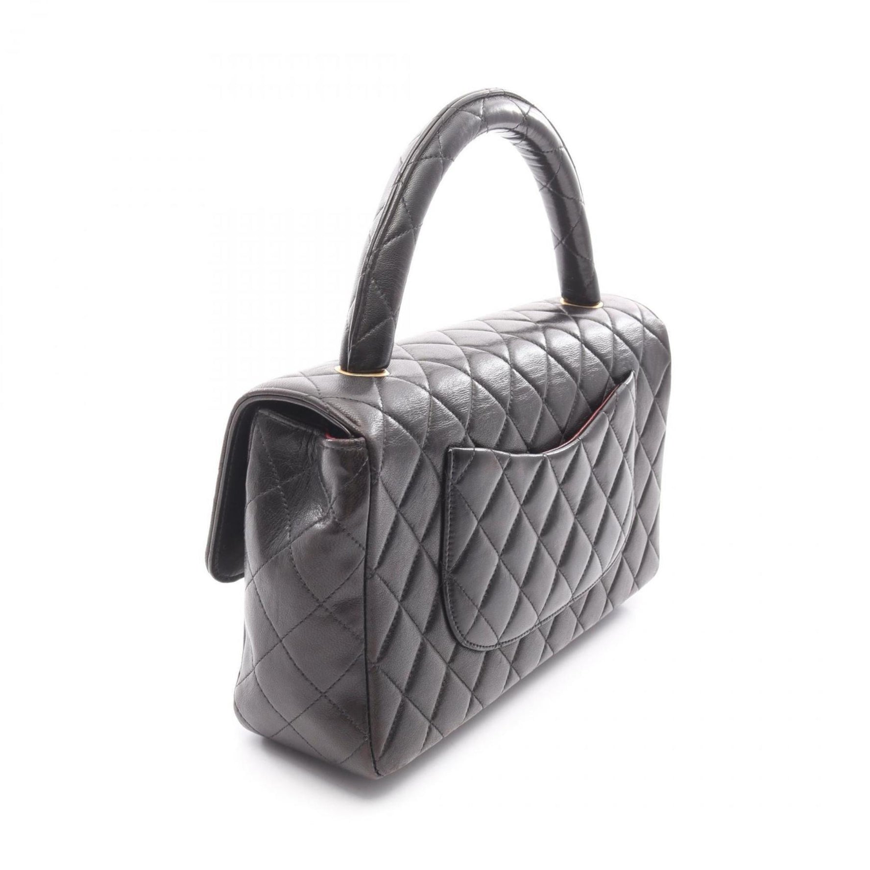 CHANEL Matelasse Parent-Child Handbag, Lambskin Leather