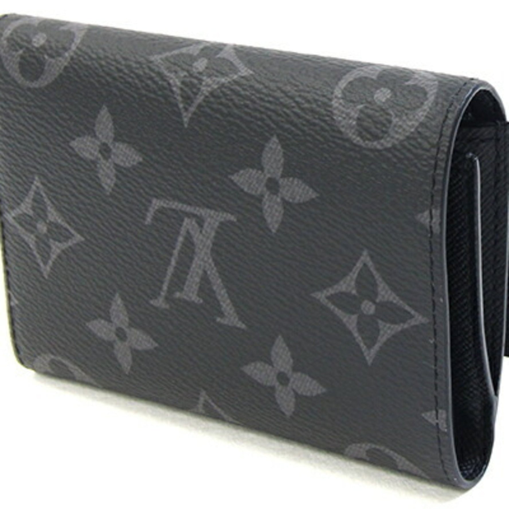 Louis Vuitton Tri-fold Wallet Monogram Eclipse Victor Compact Mini