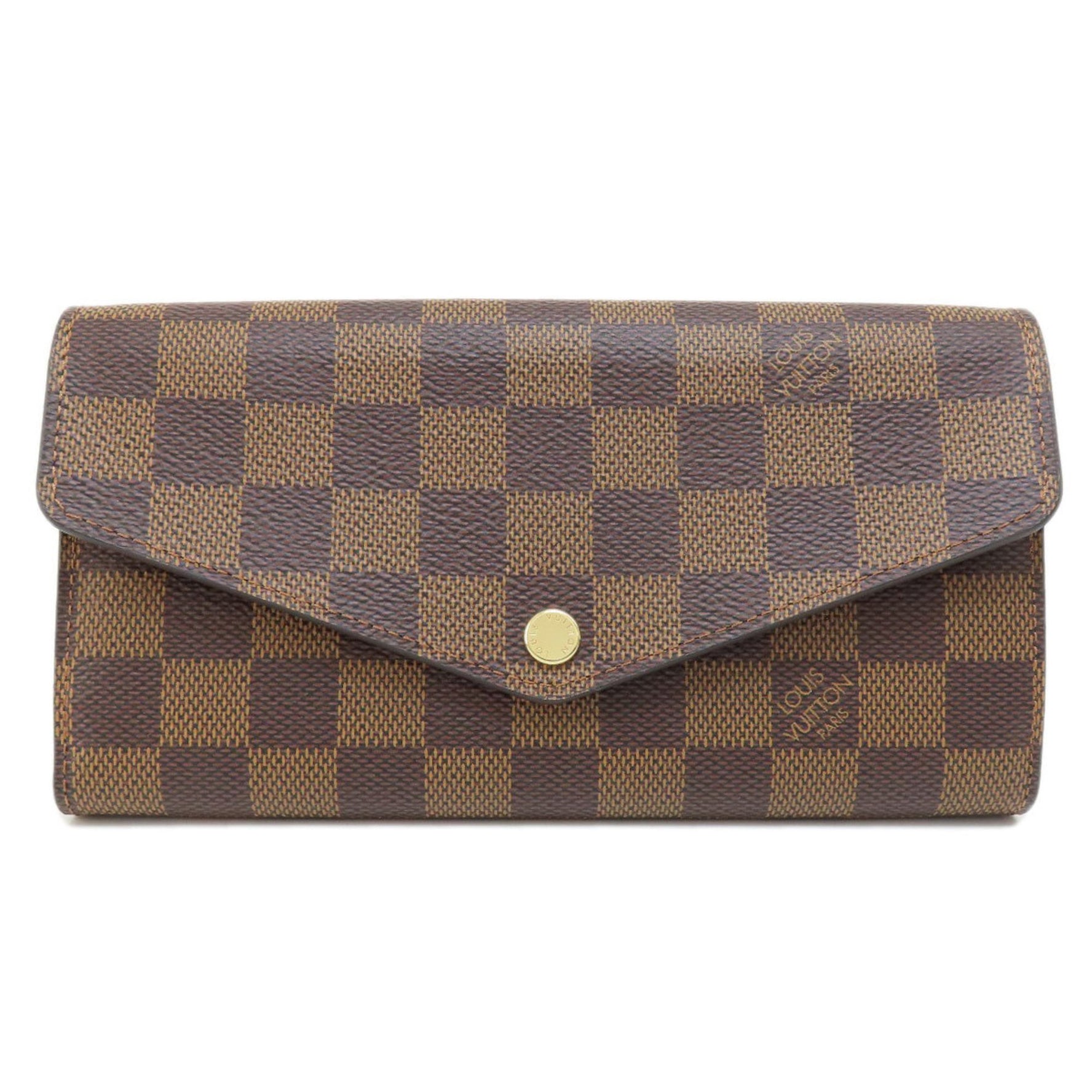 Louis Vuitton Portefeuille Sarah Long Wallet Damier Canvas