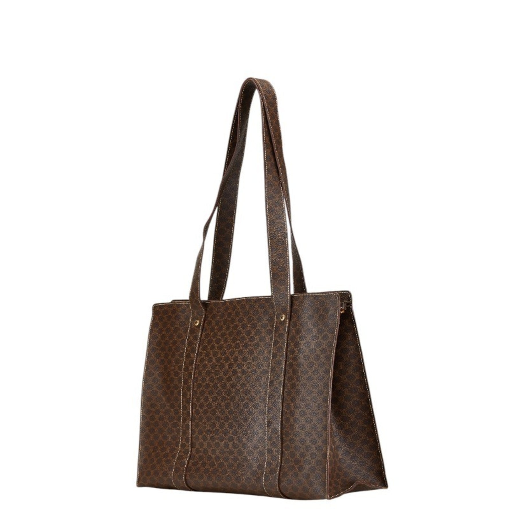 Celine Macadam Handbag Tote Bag PVC Leather